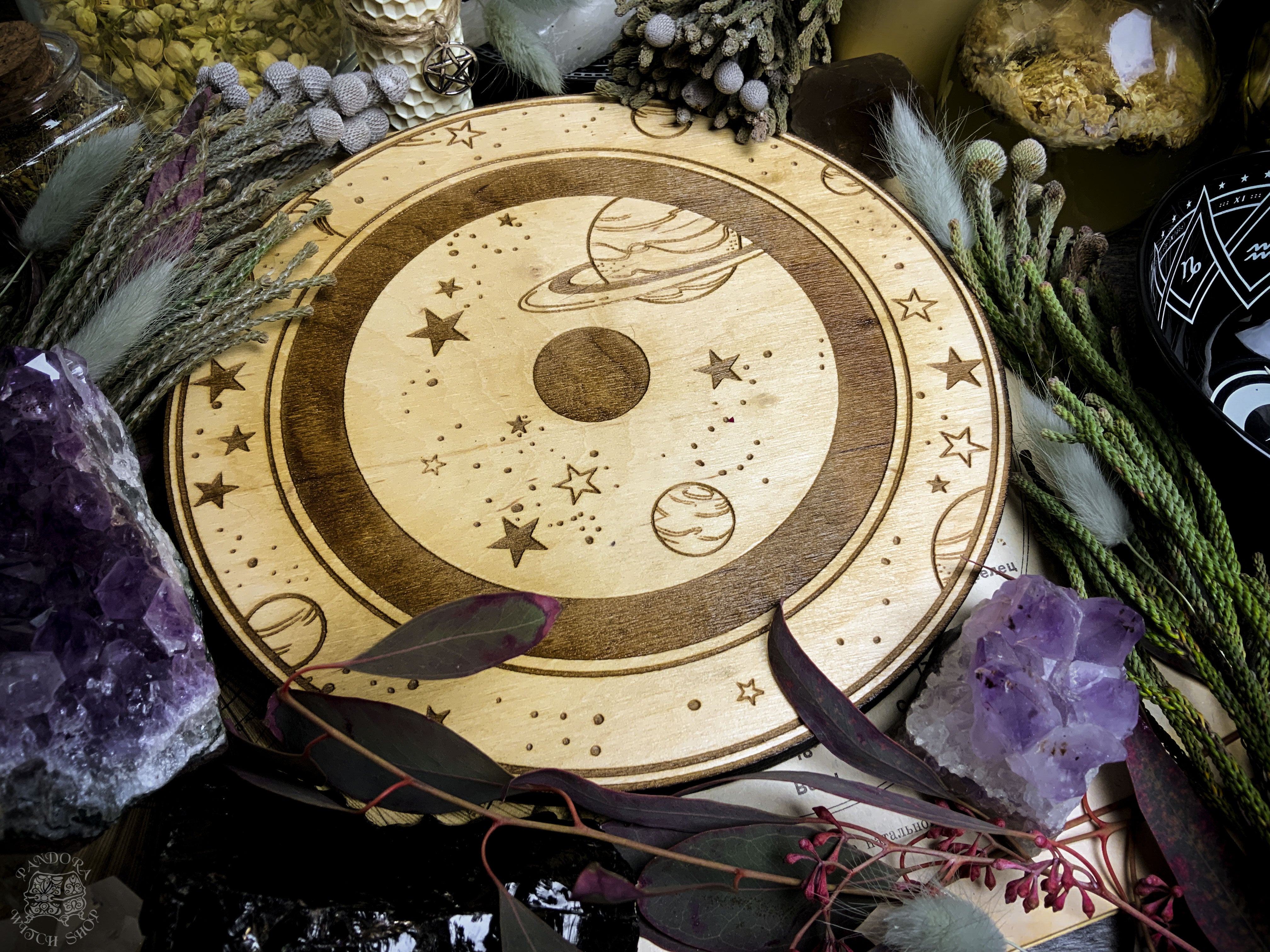 Altar Pentacle - Sun - Planetary Magic