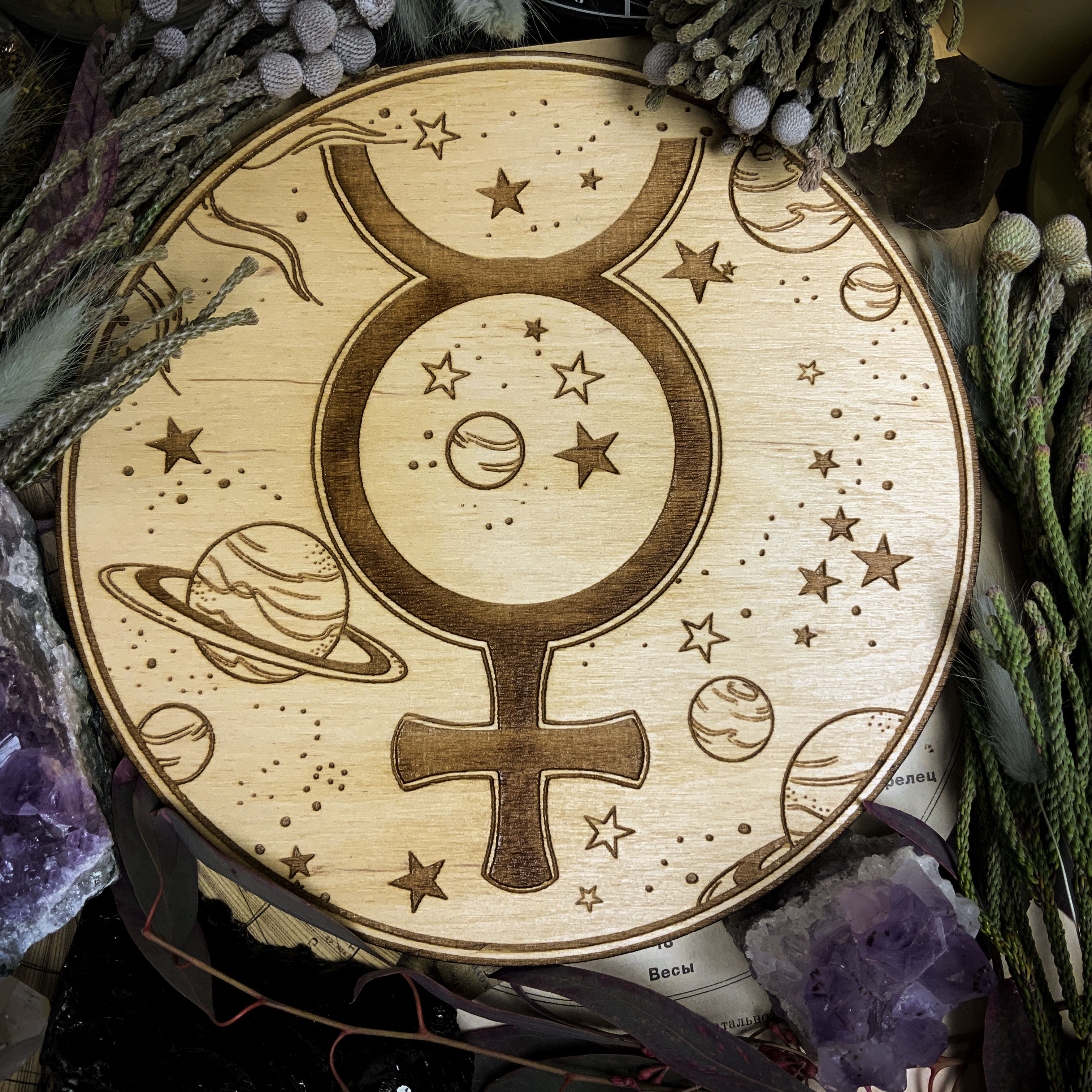 Altar Pentacle - Mercury - Planetary Magic