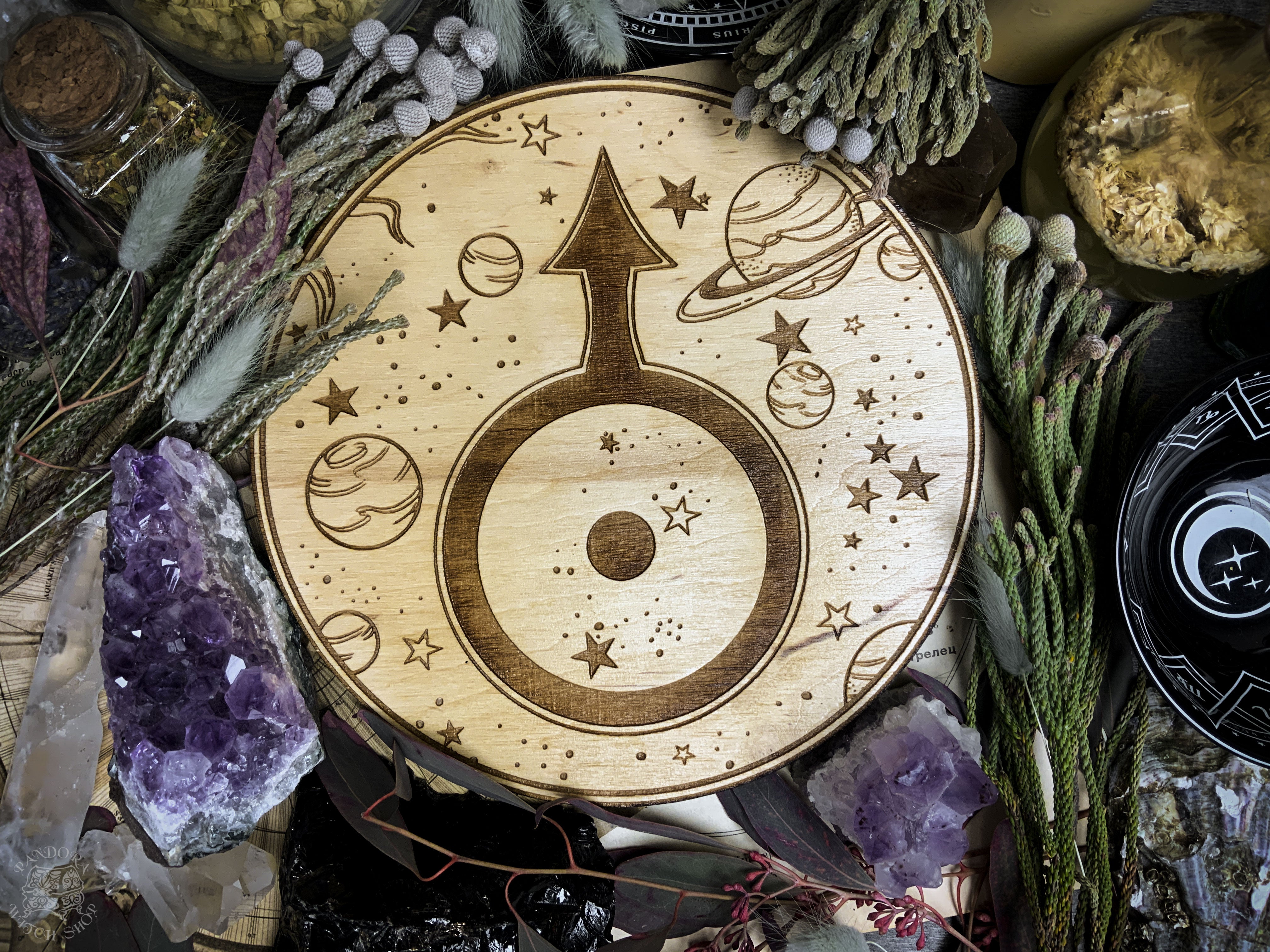 Altar Pentacle - Uranus - Planetary Magic