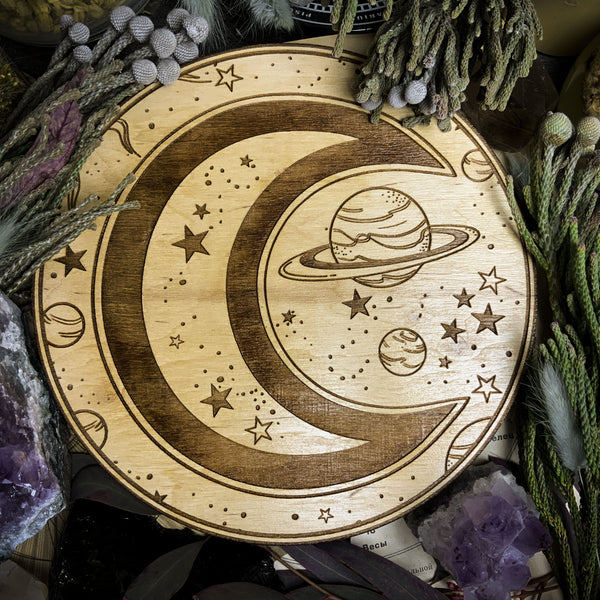 Altar Pentacle - Moon - Planetary Magic