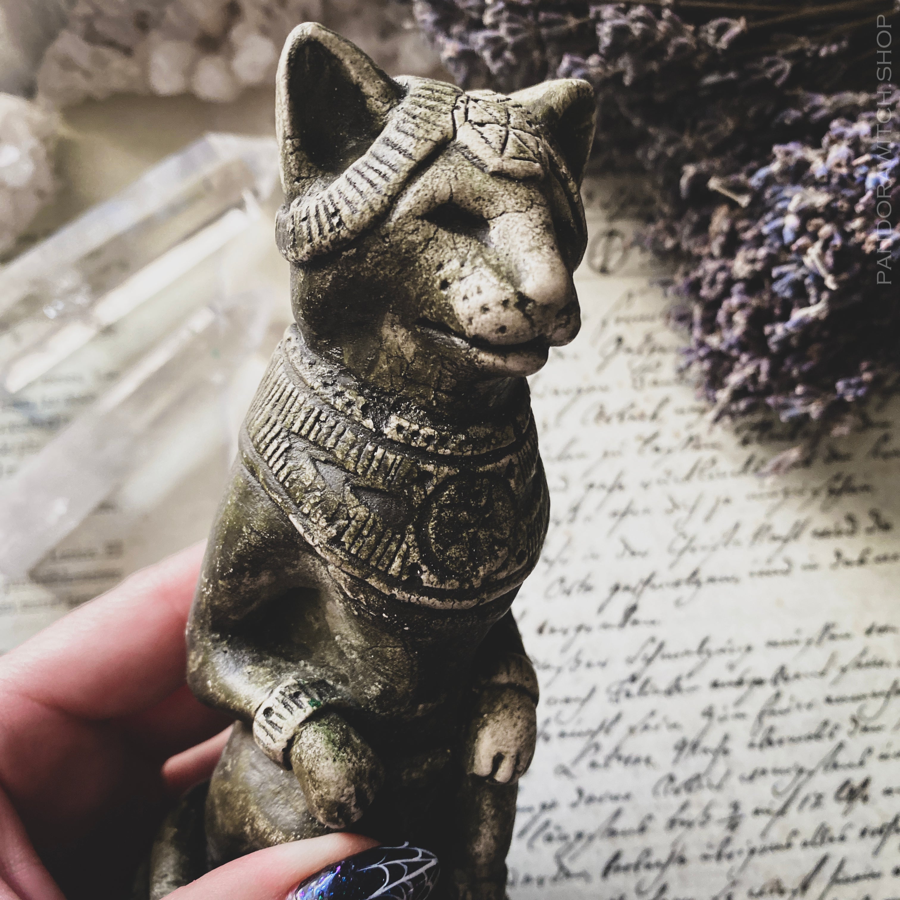 Totem Figure - Ancient Cat