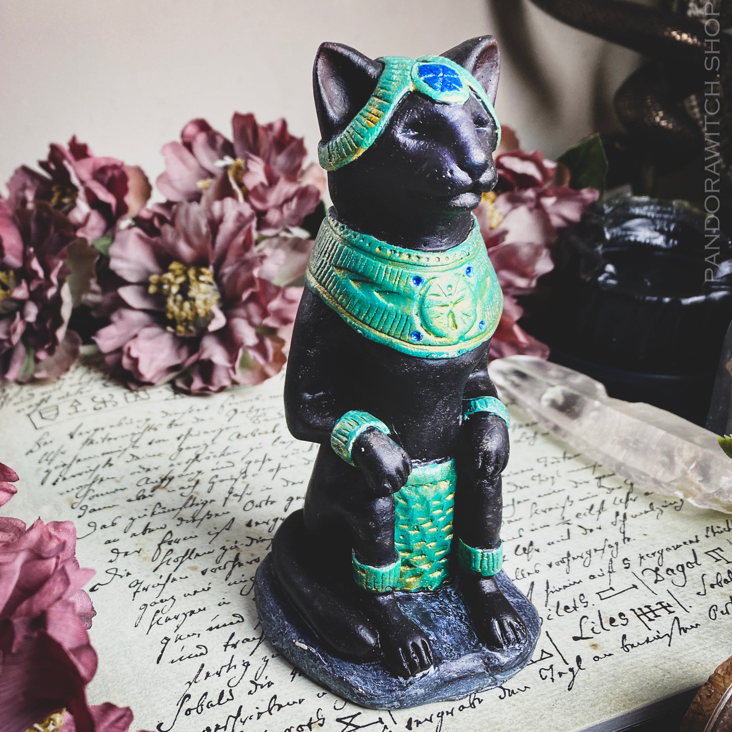 Totem Figure - Black Cat