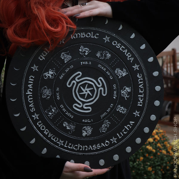 Wheel of the Year - Hecate - Black\Silver