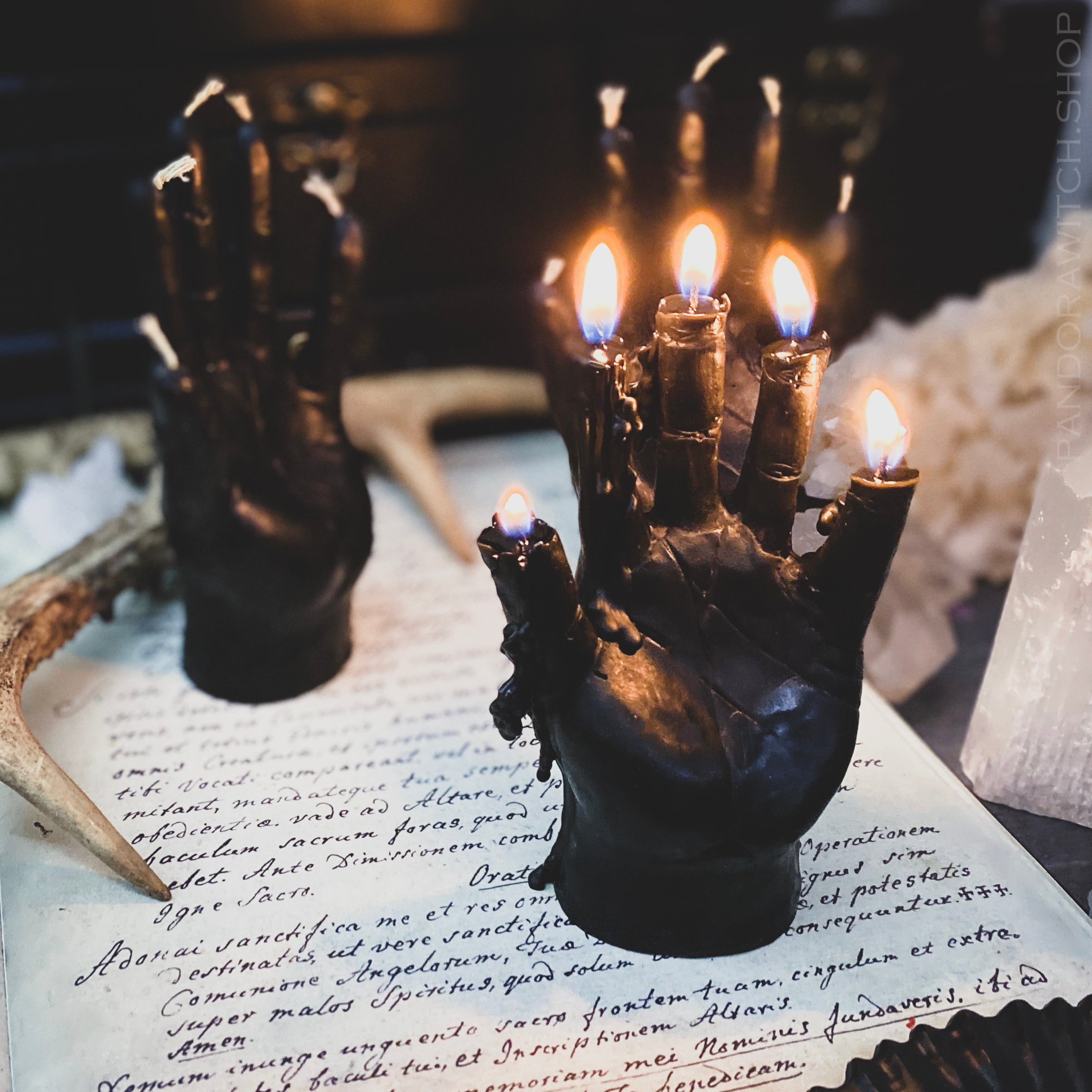 Hand of glory - Beeswax candle