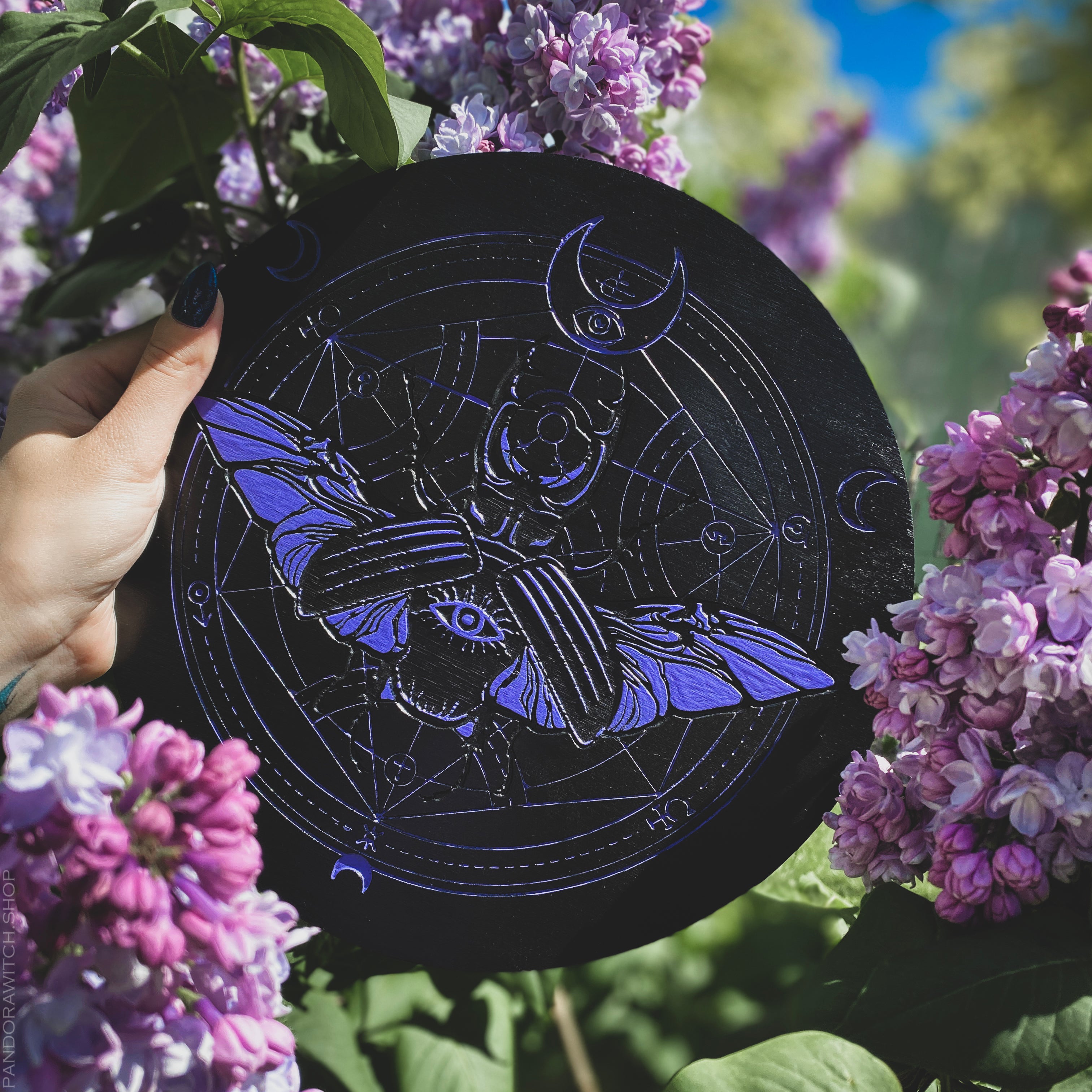 Purple Beetle - Altar pentacle