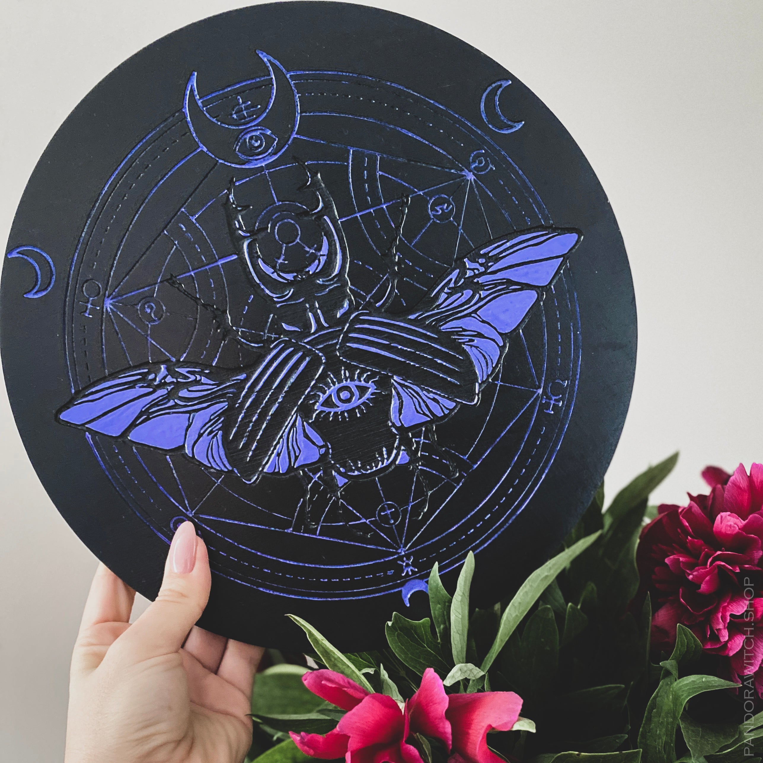 Purple Beetle - Altar pentacle