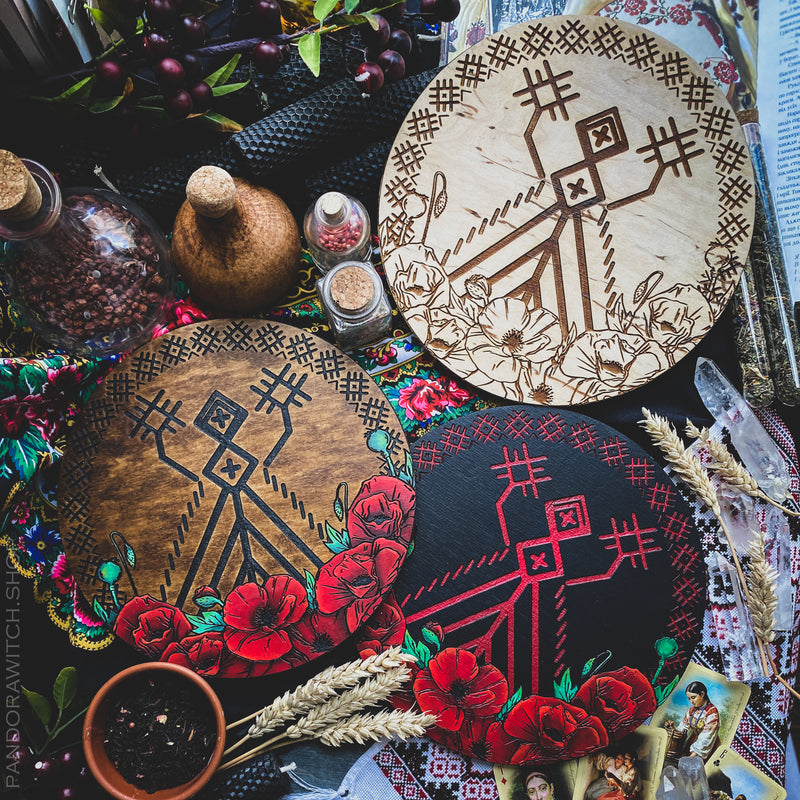 Altar Amulet - Bereginya - Black