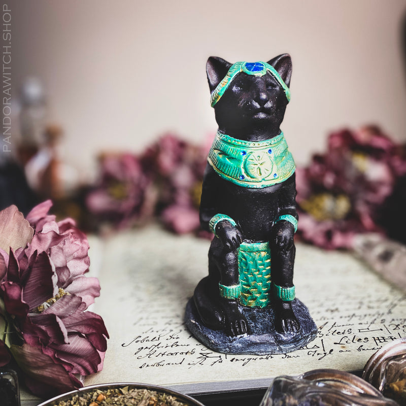 Totem Figure - Black Cat