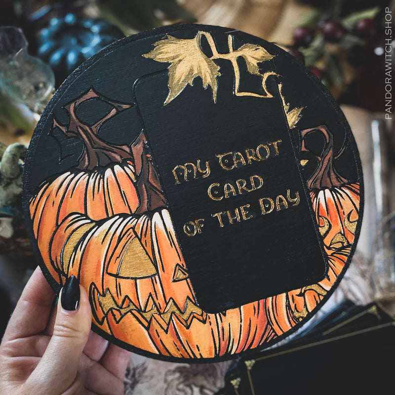 Tarot Board Card of the Day - Pumpkin Mood