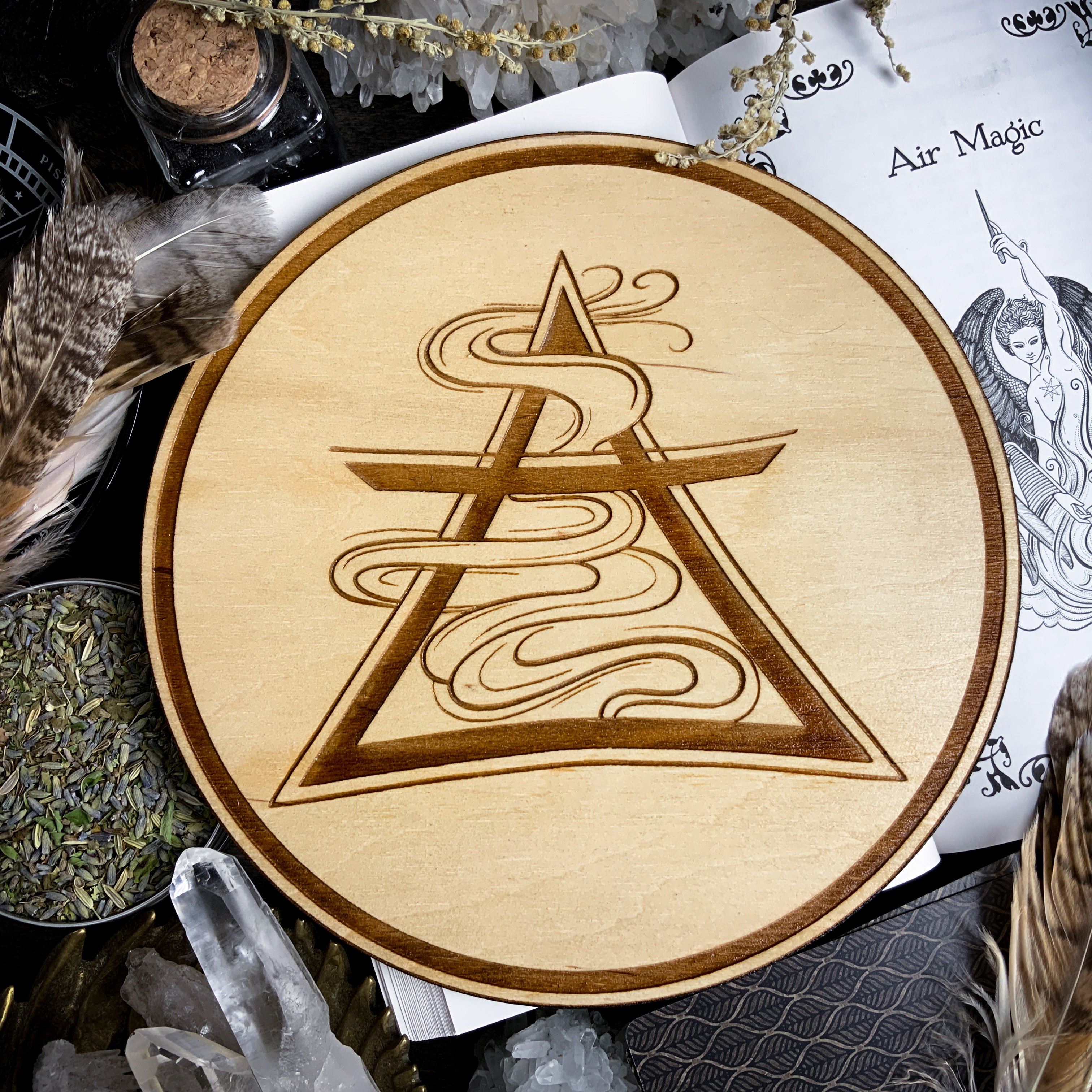 Altar Pentacles - Altar Pentacle - Air - Elemental Magic