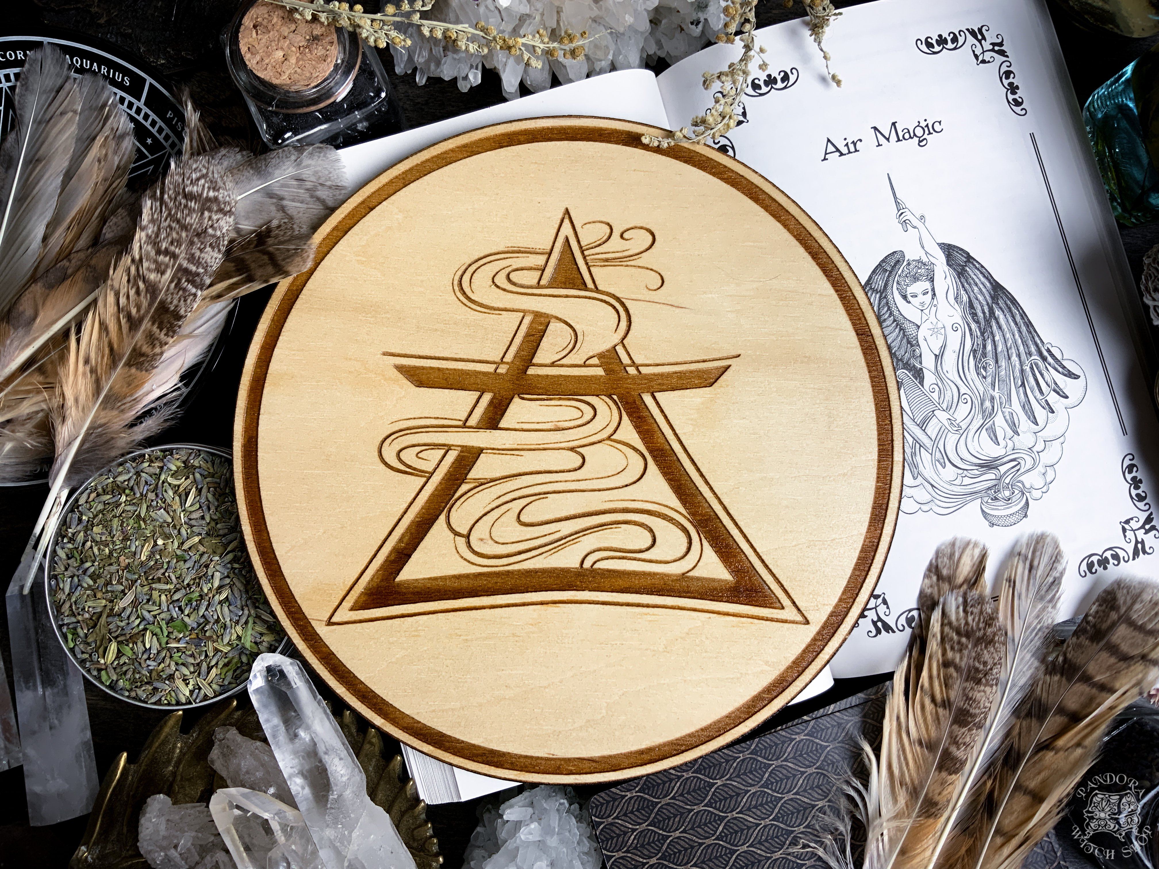 Altar Pentacles - Altar Pentacle - Air - Elemental Magic