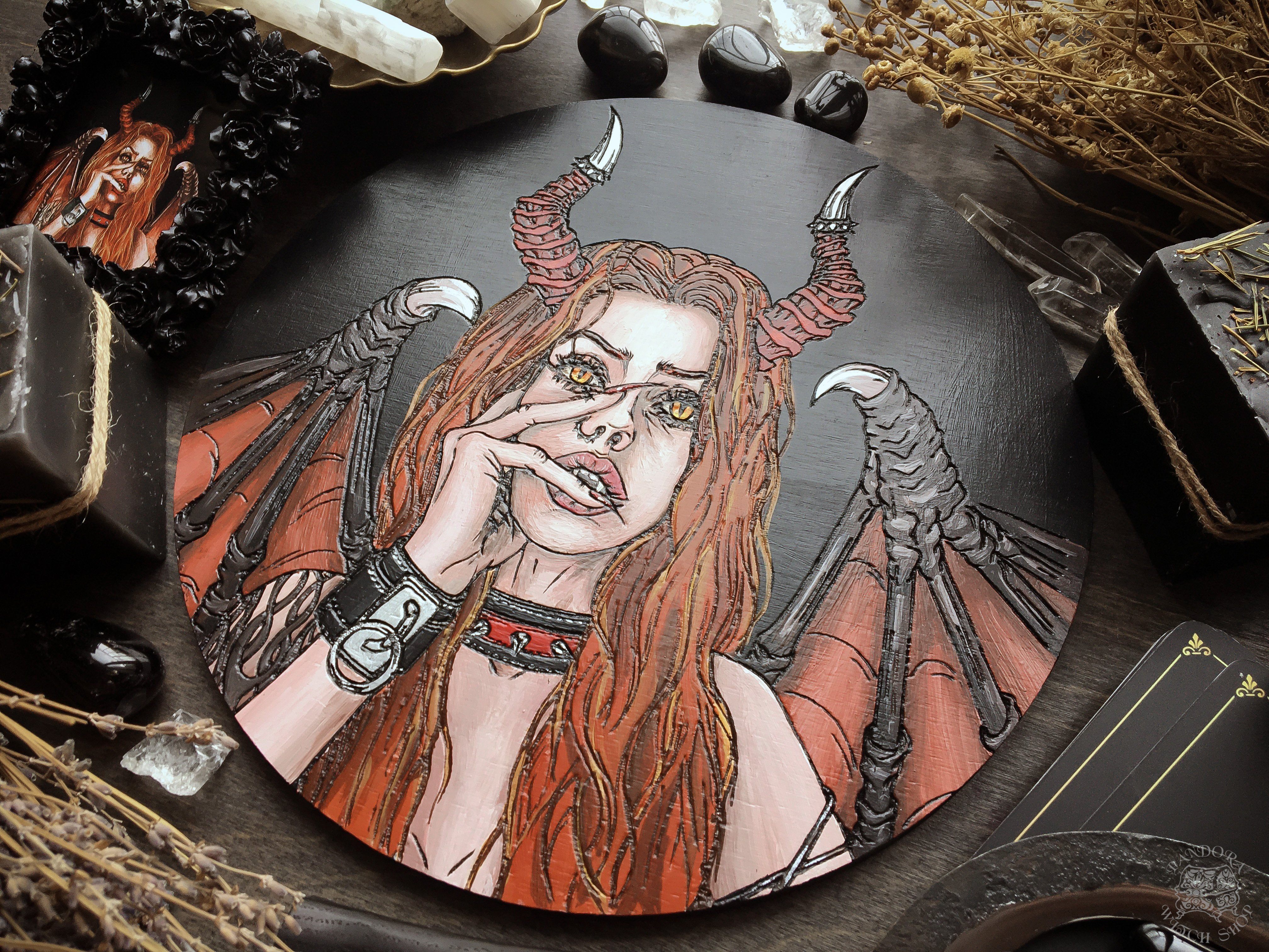 Altar pentacle - Succubus