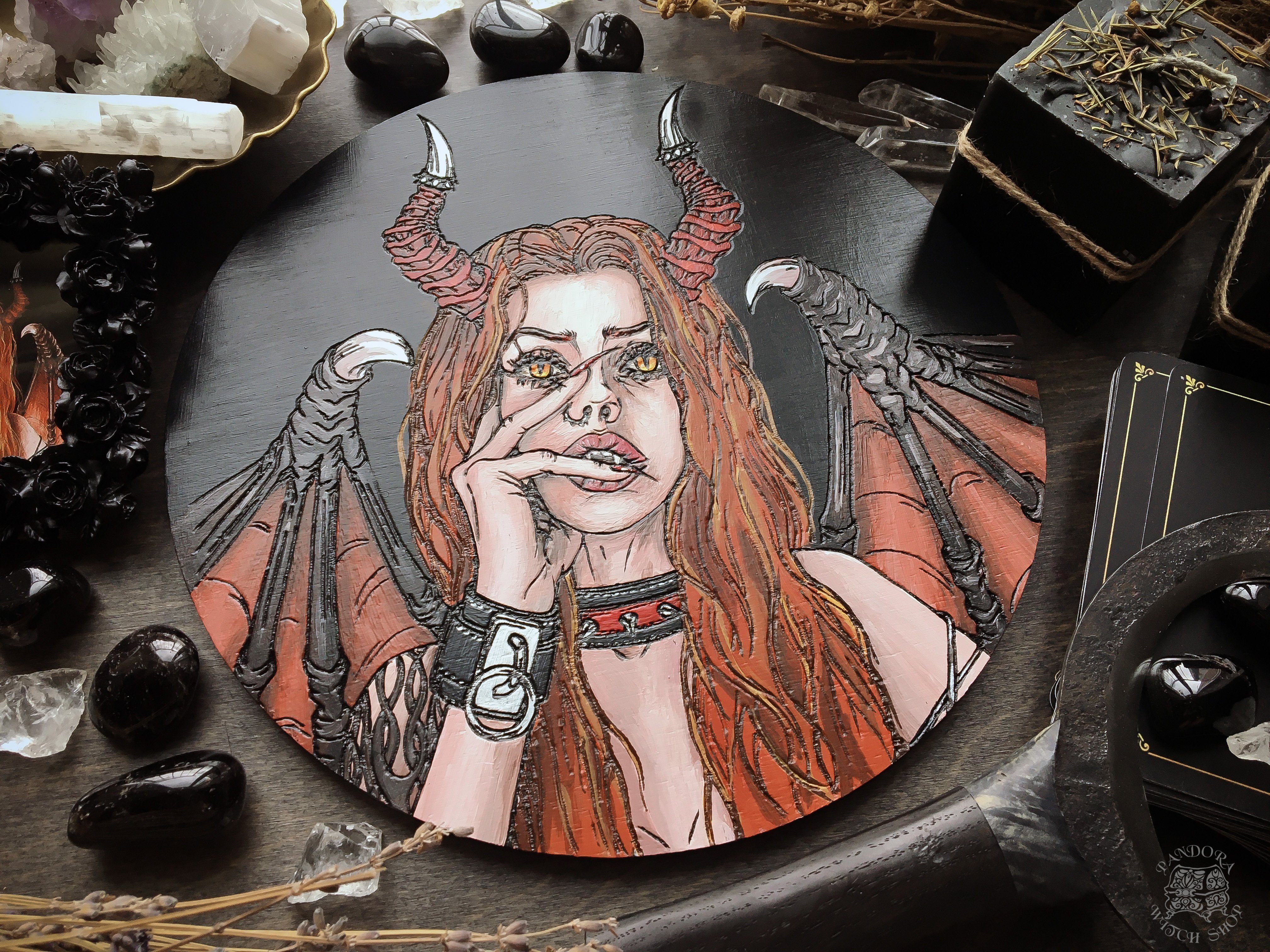 Altar pentacle - Succubus