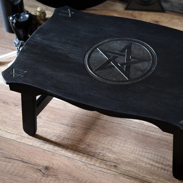 Altar Table - Altar Table "Black Pentagram"