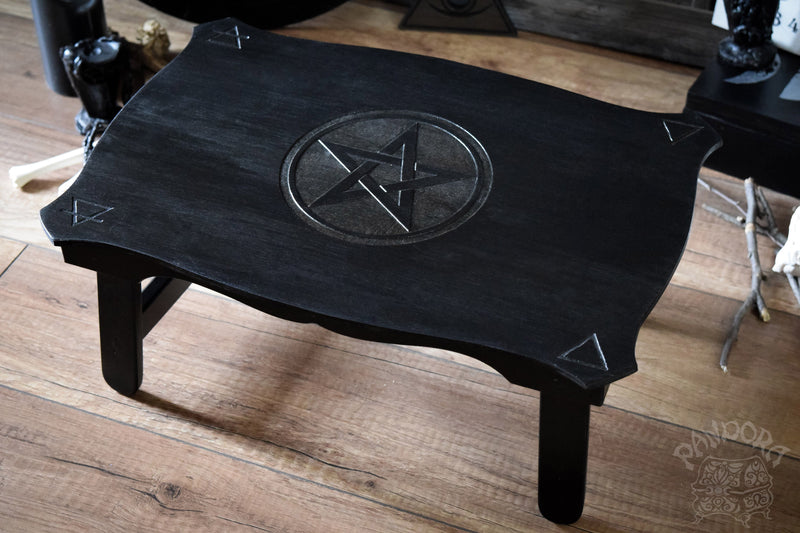 Altar Table - Altar Table "Black Pentagram"