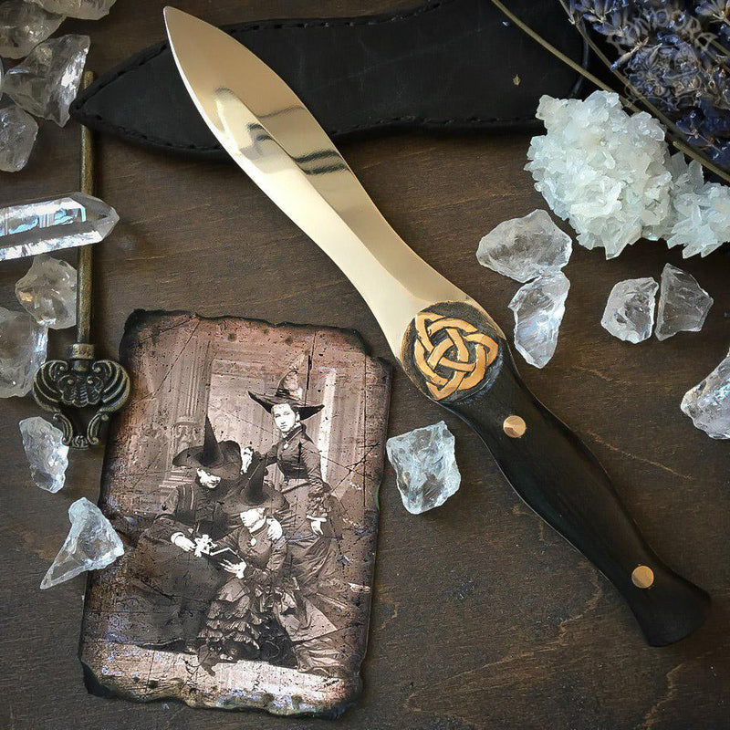 Athame - Athame "Triquerta" - Ritual Knife