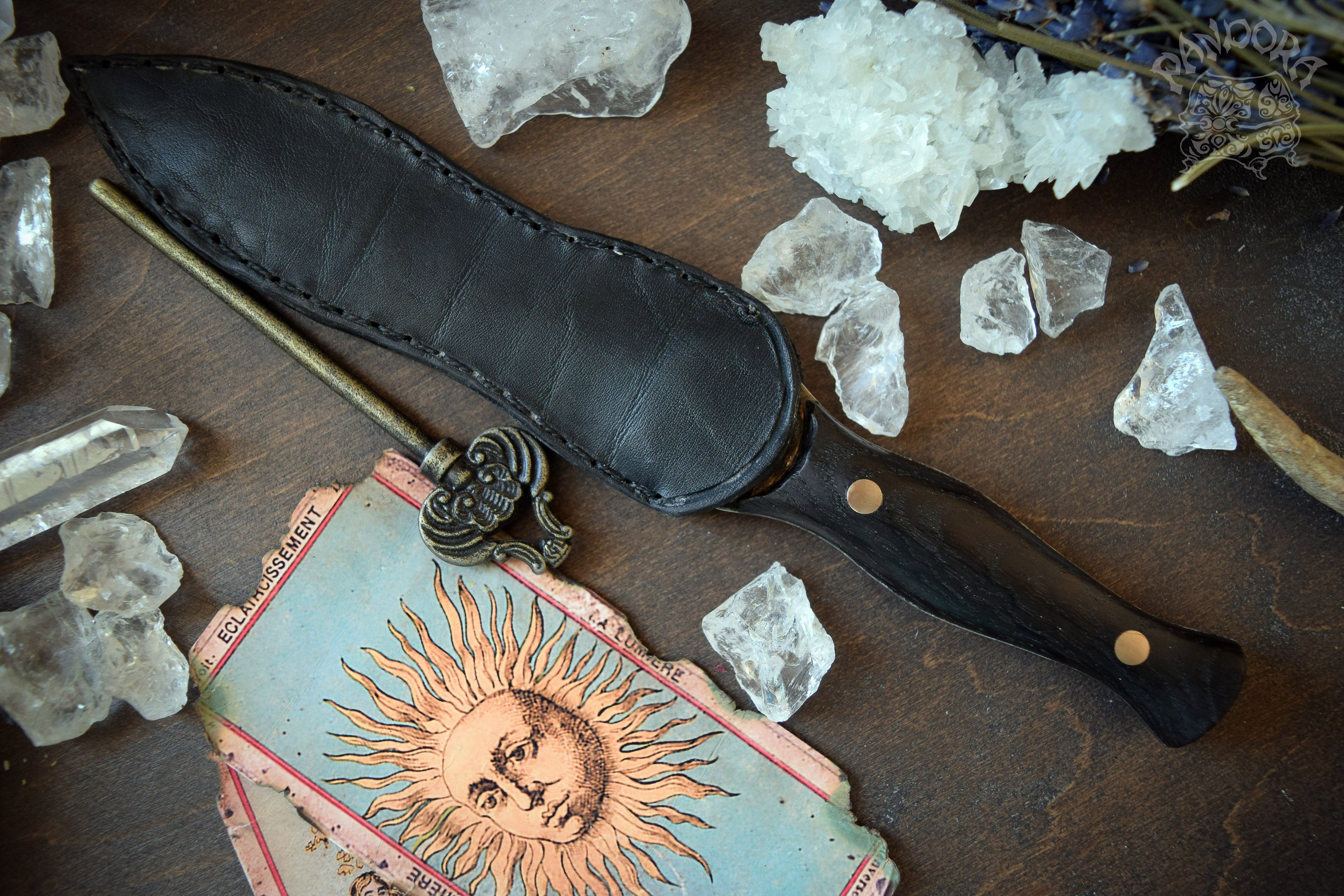 Athame - Athame "Triquerta" - Ritual Knife