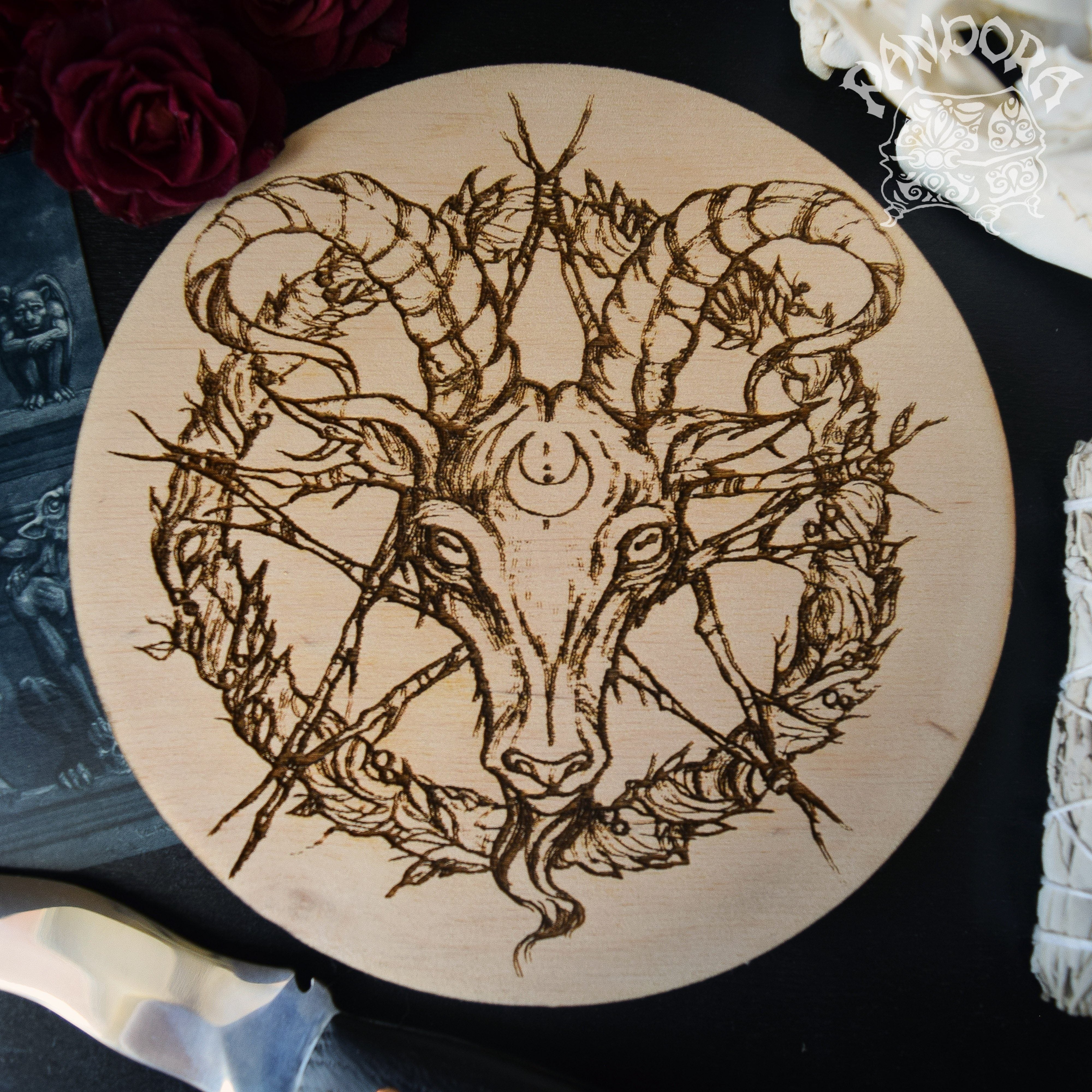 Baphomet - Altar Pentacle - Natural