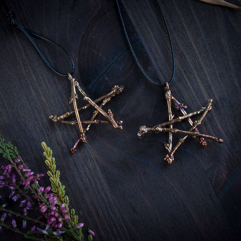 Bronze Pendant "Pentagram"