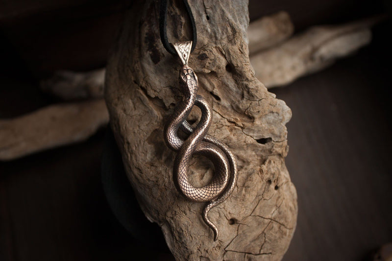 Bronze Pendant "Snake"