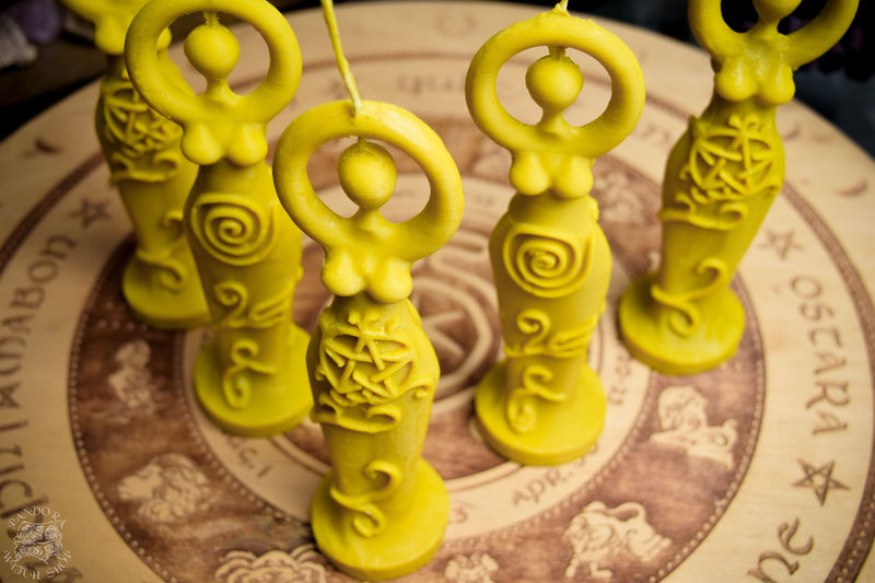 Candle - Goddess Of The Sun - Beeswax Candle
