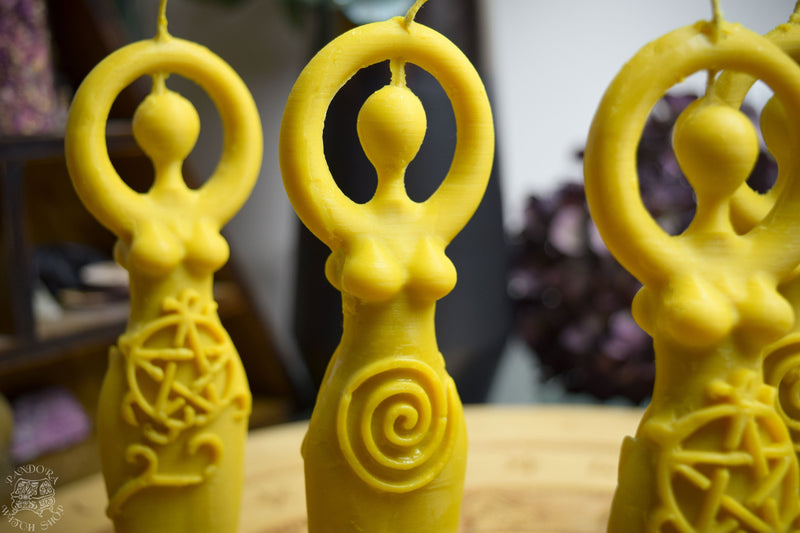 Candle - Goddess Of The Sun - Beeswax Candle