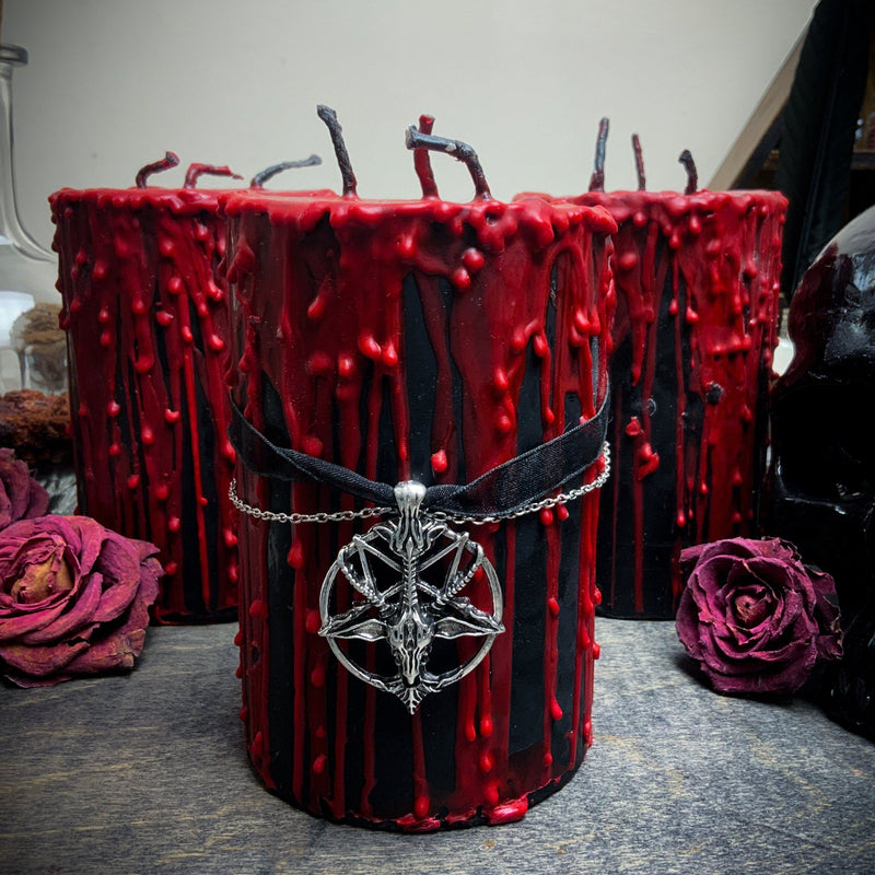Candle - Gothika Bloodlust - Beeswax Candle