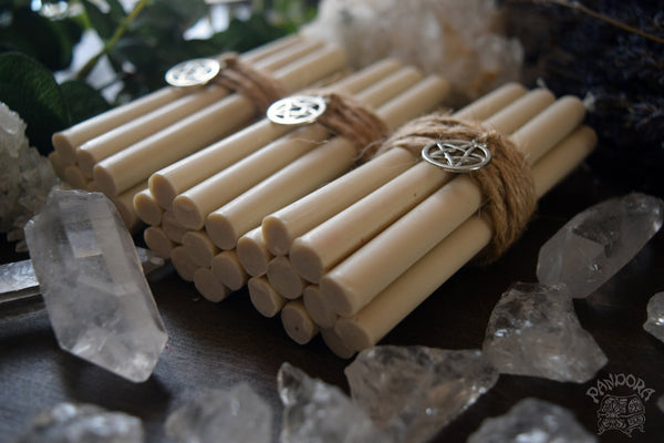 Candle - White Beeswax Candles