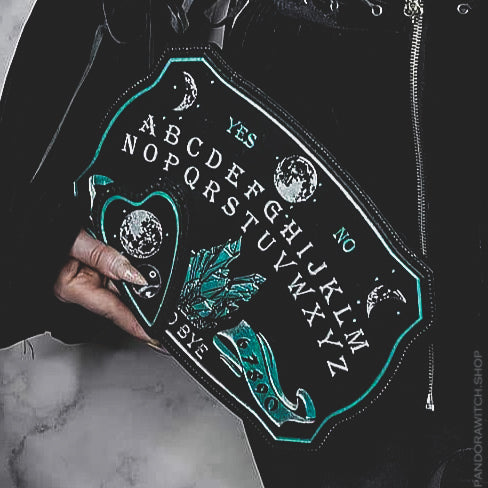 Ouija Board - Black and Emerald Crystals