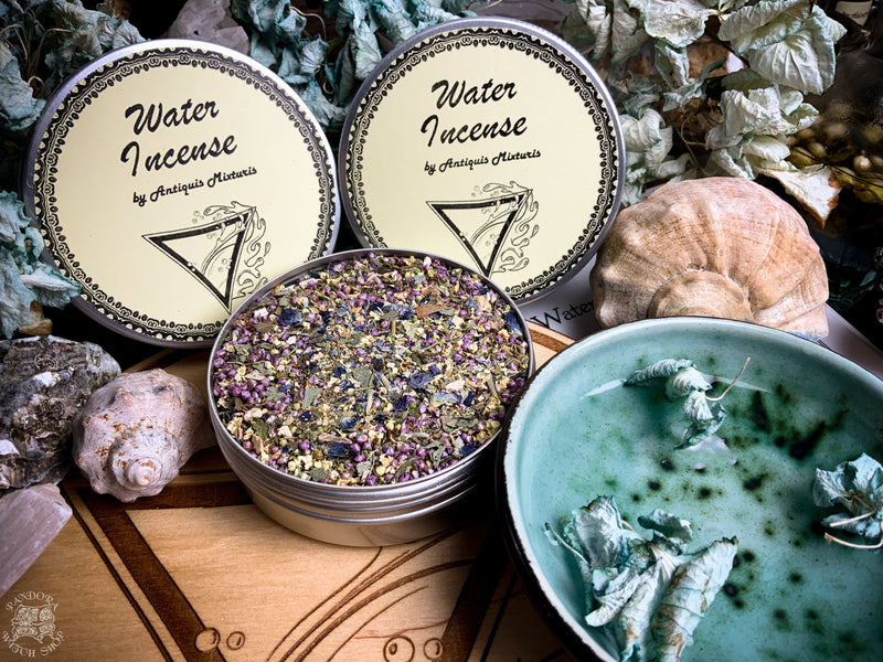 Incense - Elemental Incense Set Of 4 - Wate, Fire, Air And Earth