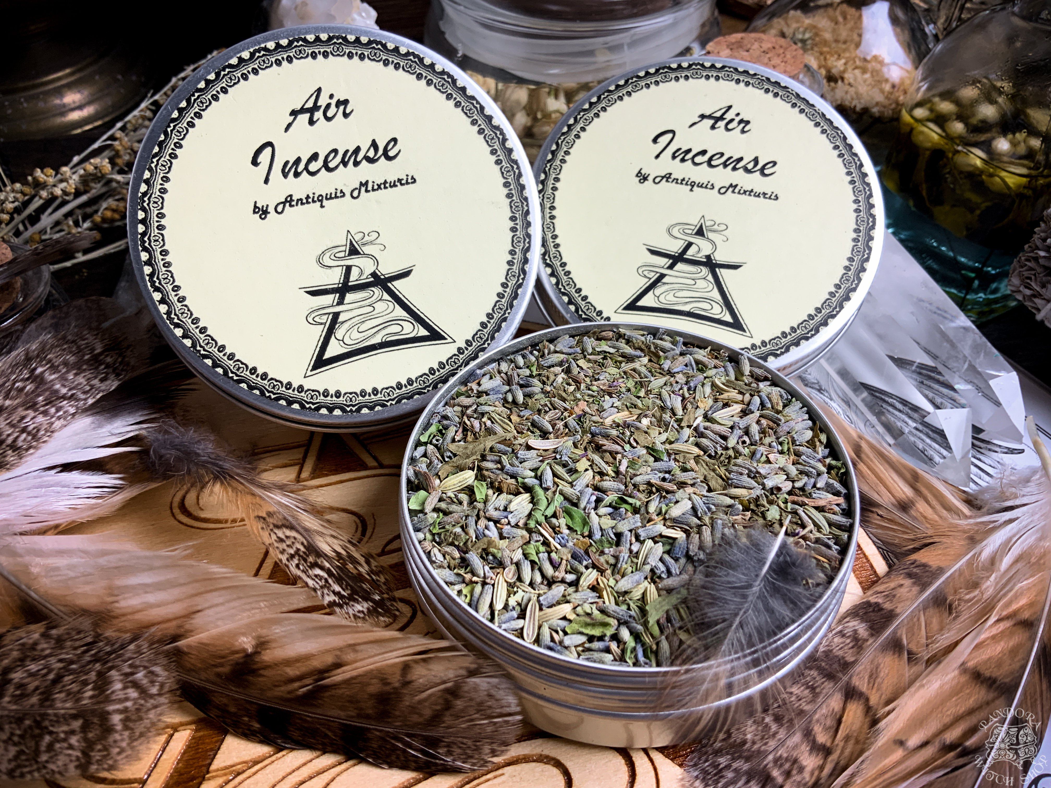 Incense - Elemental Incense Set Of 4 - Wate, Fire, Air And Earth