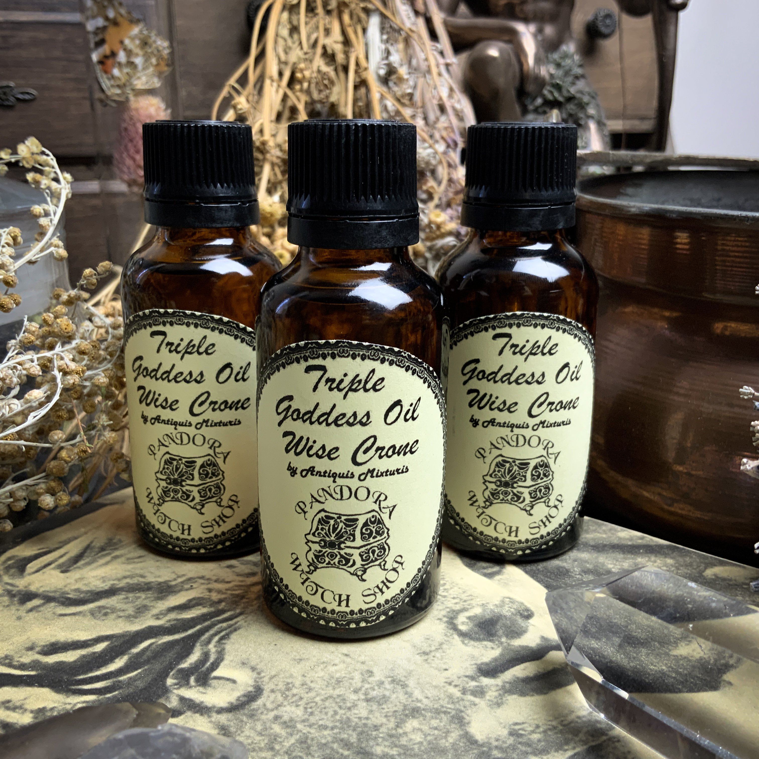 Triple Goddess Oil - Wise Crone