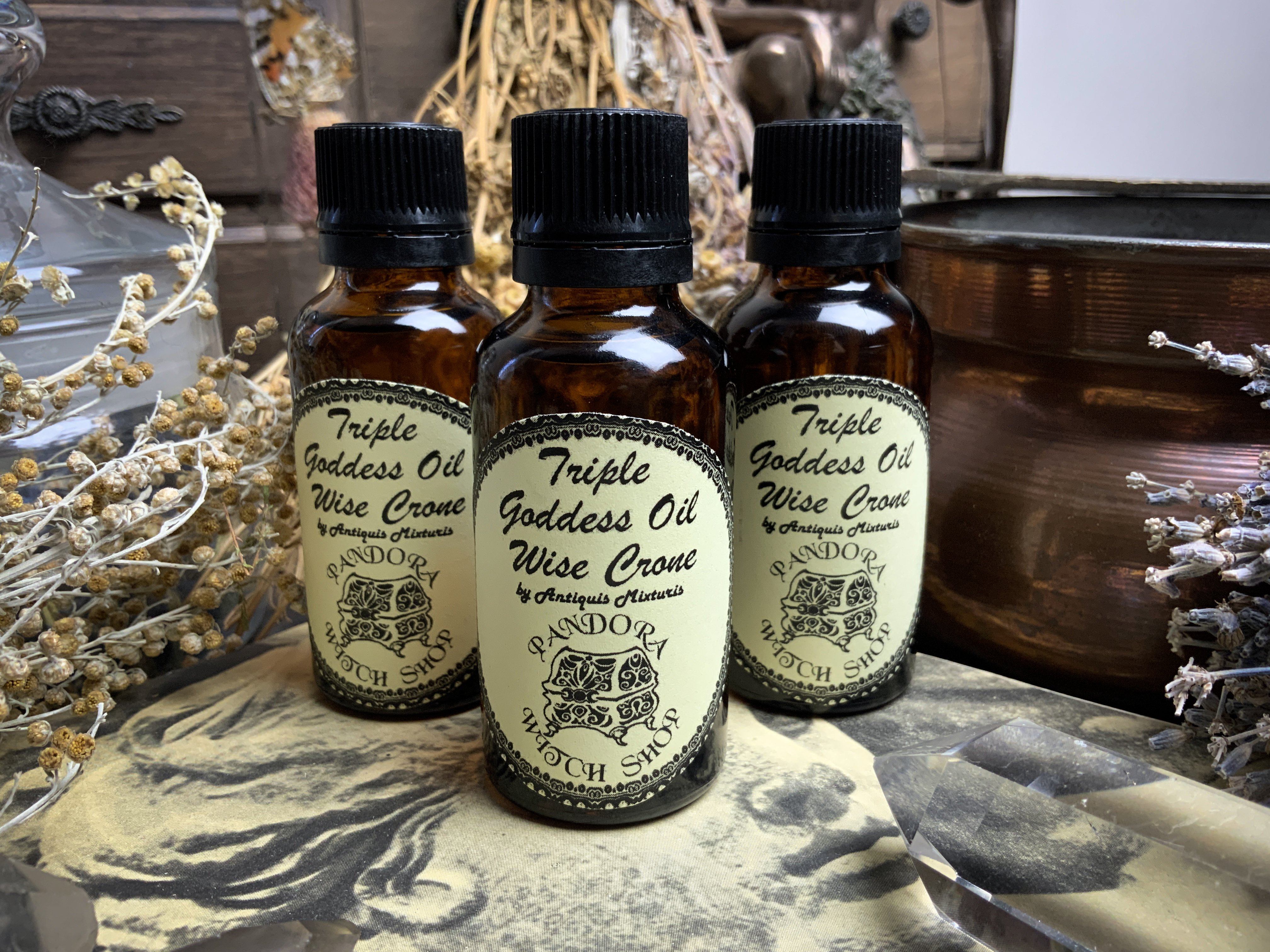 Triple Goddess Oil - Wise Crone