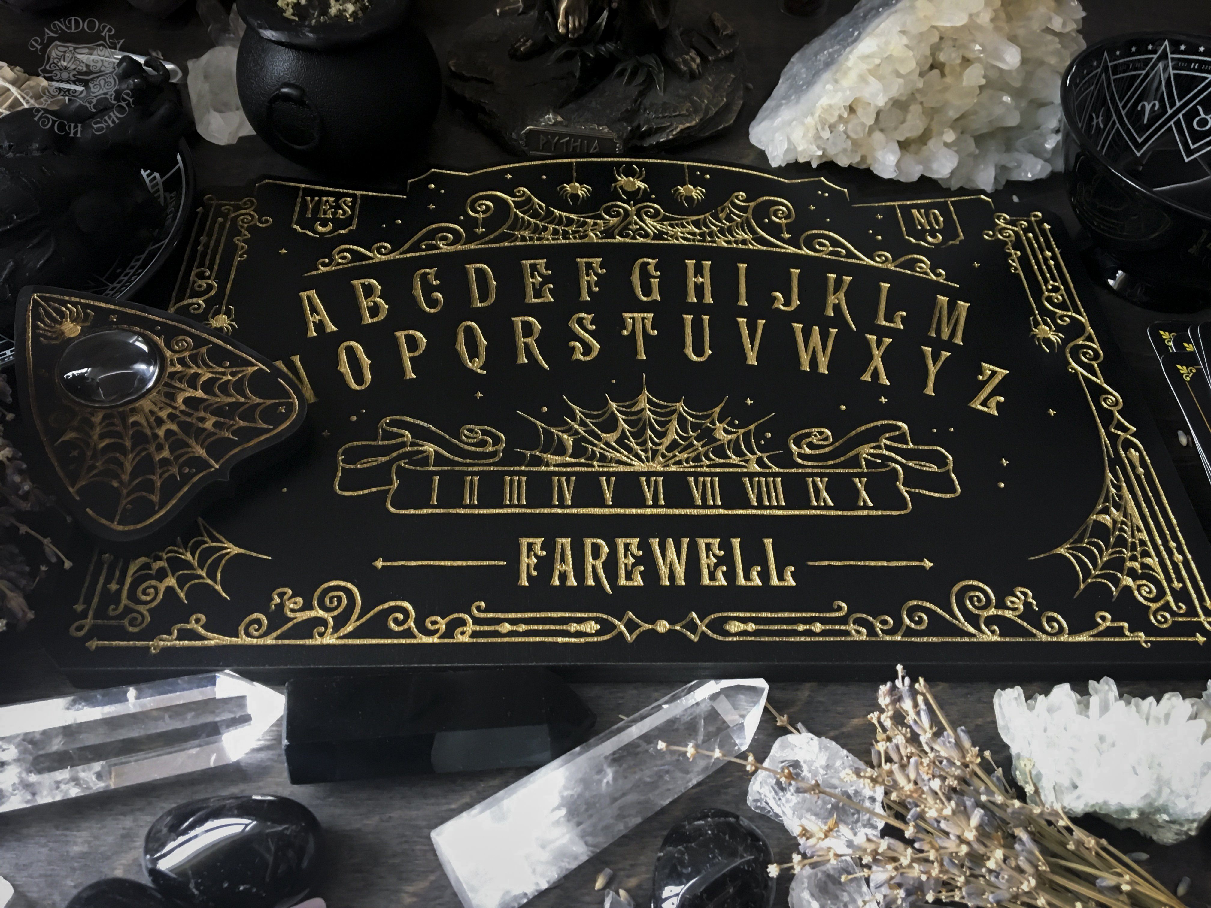 Ouija Board - Arcane Arachnid Gold