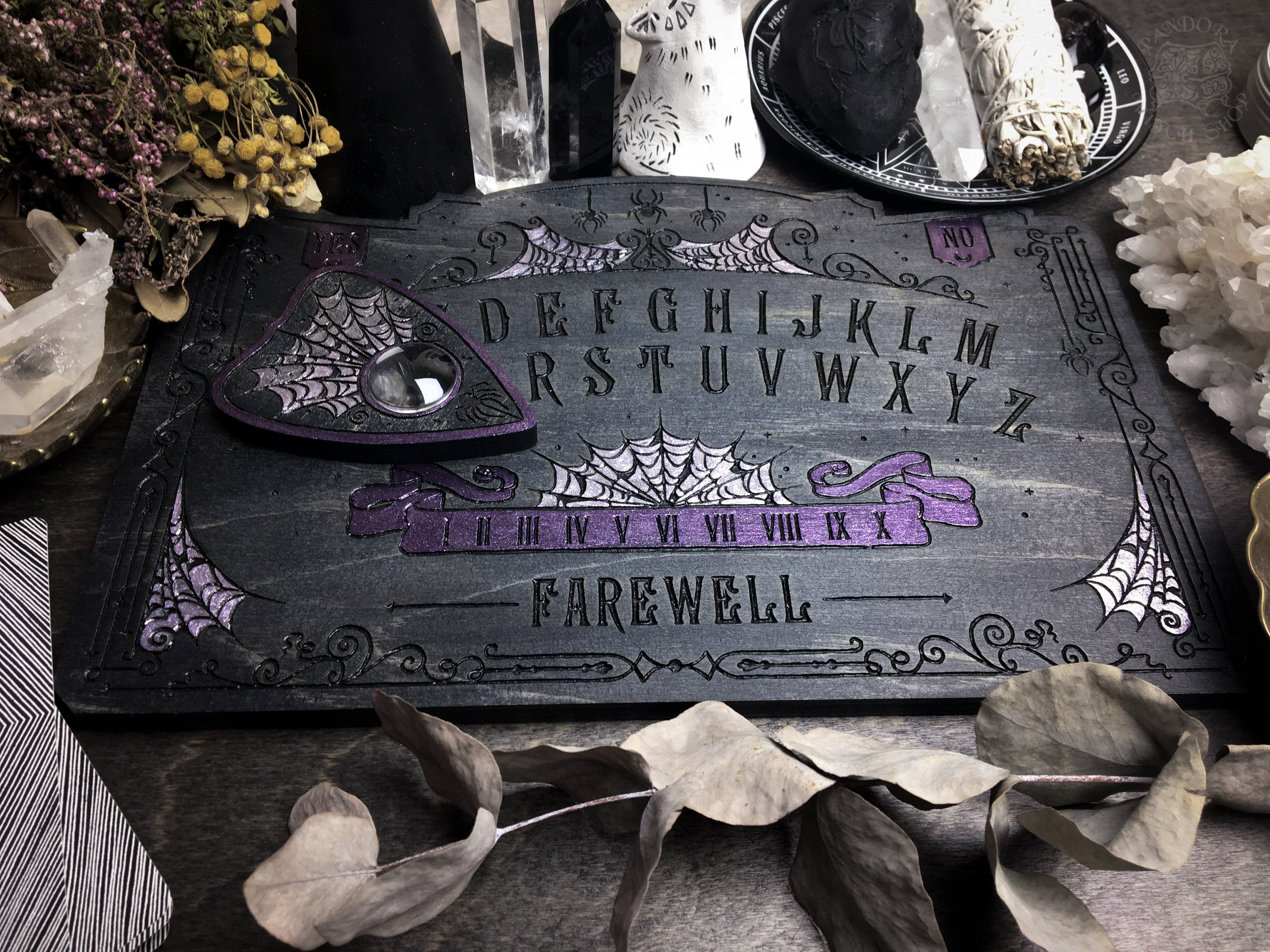 Ouija Board - Arcane Arachnid Gray