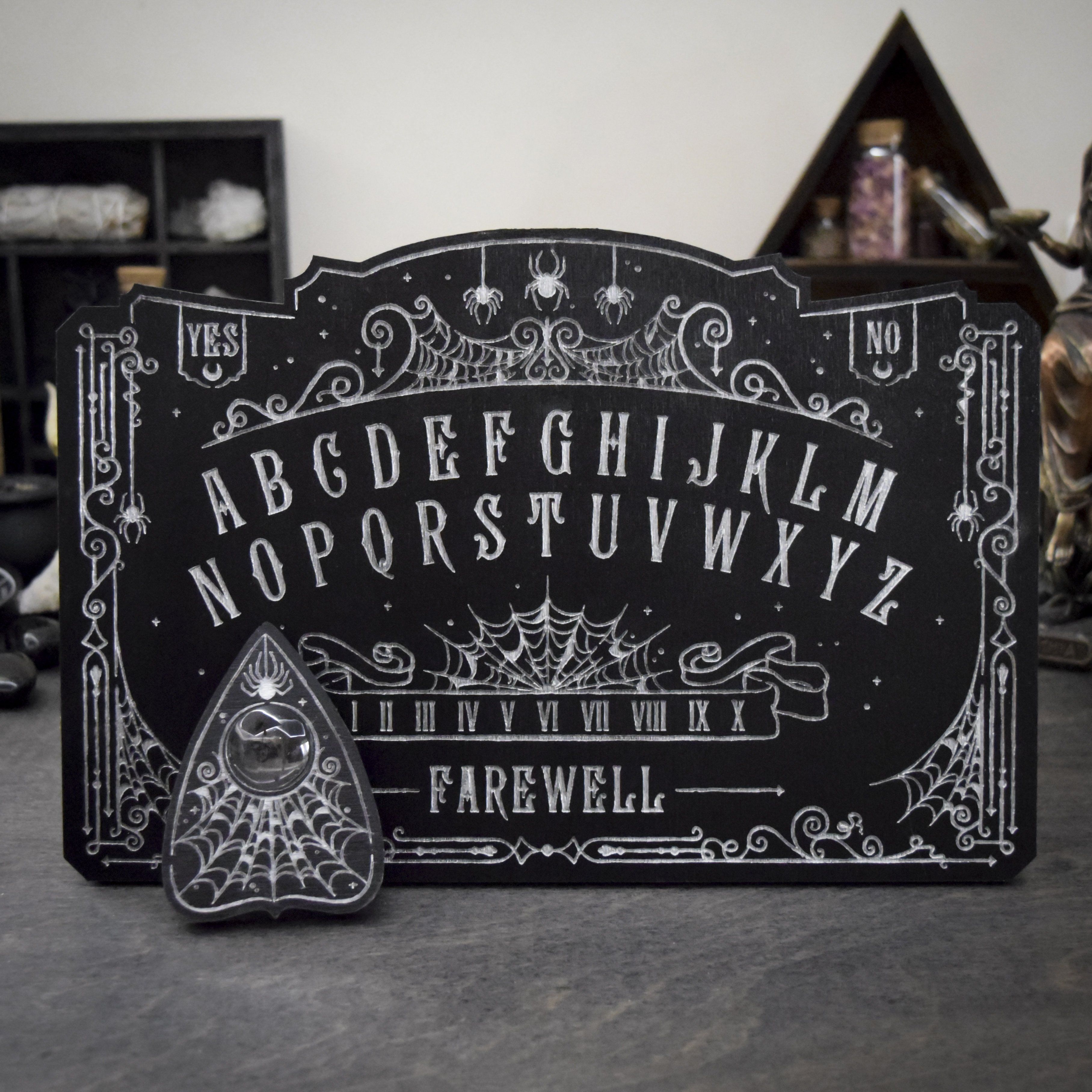 Ouija Board - Arcane Arachnid Silver