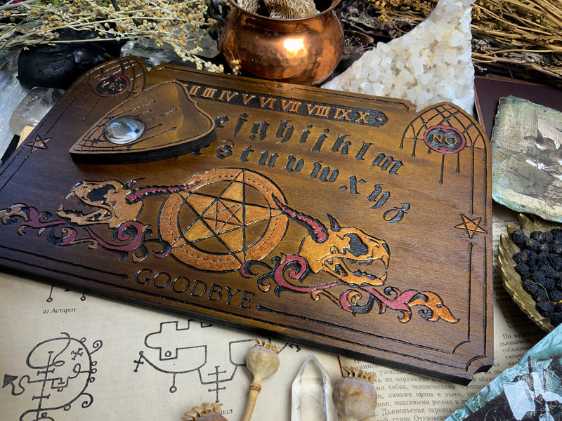 Ouija Board - Darker Ages Dark wood