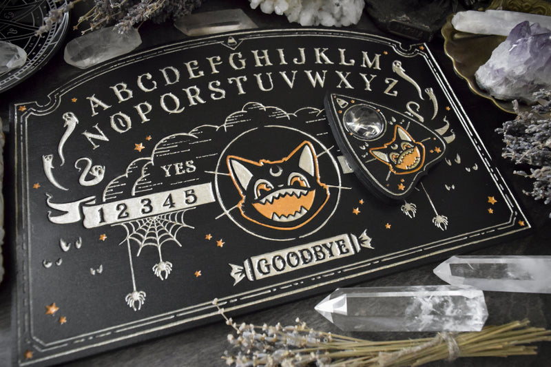 Ouija Board - Halloween Scream Orange Bone