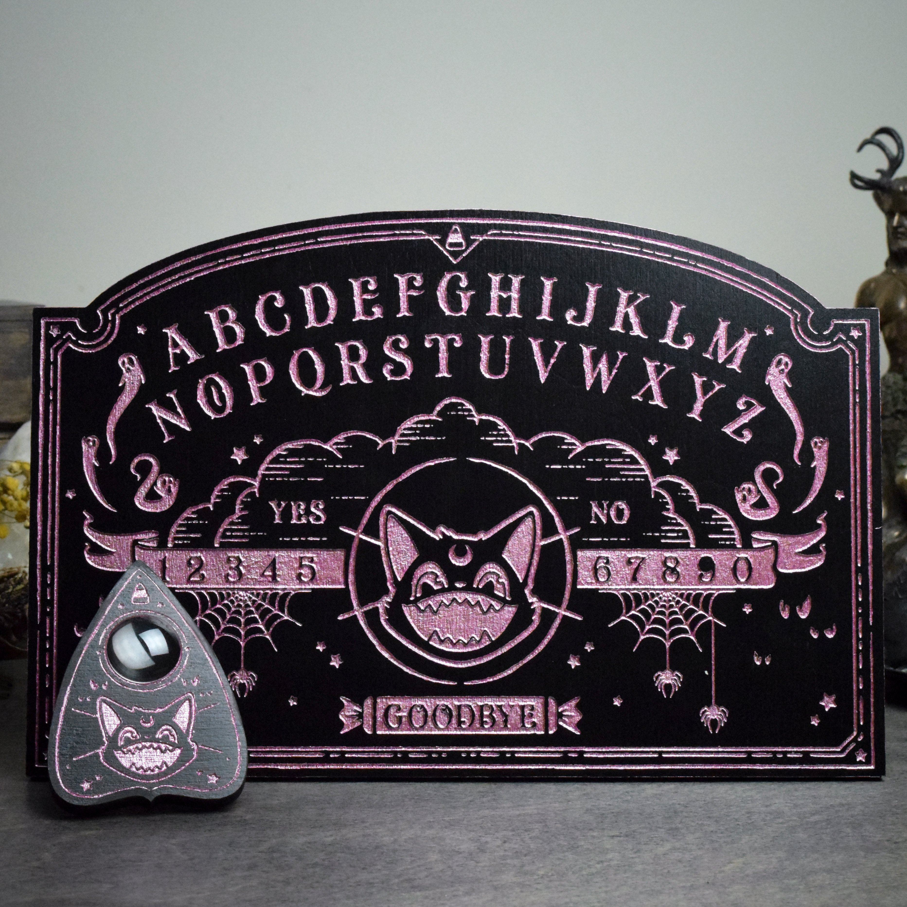 Ouija Board - Halloween Scream Pink Bone