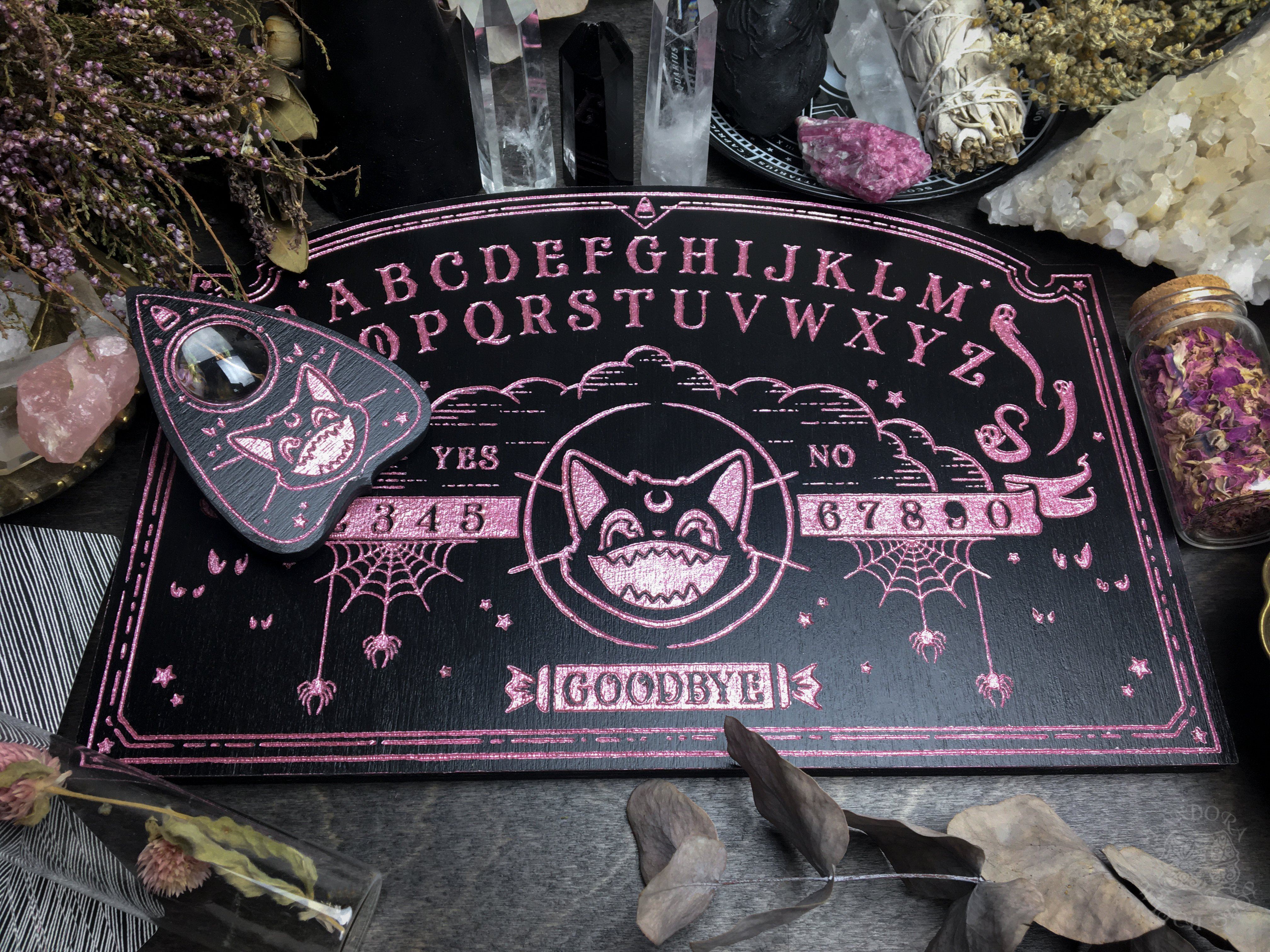 Ouija Board - Halloween Scream Pink Bone