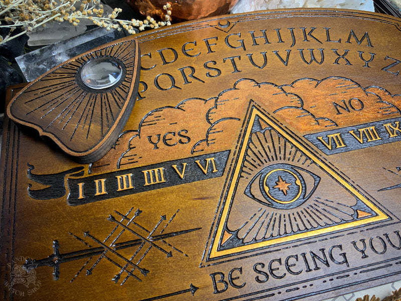 Ouija Board - Illuminate Dark wood