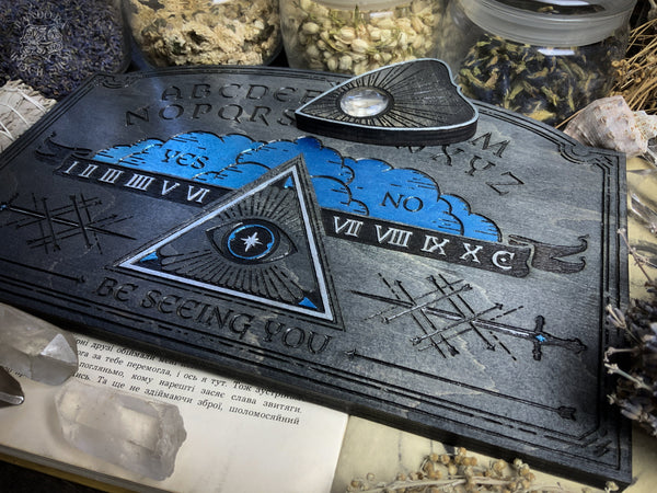 Ouija Board - Illuminate Gray and Lazur