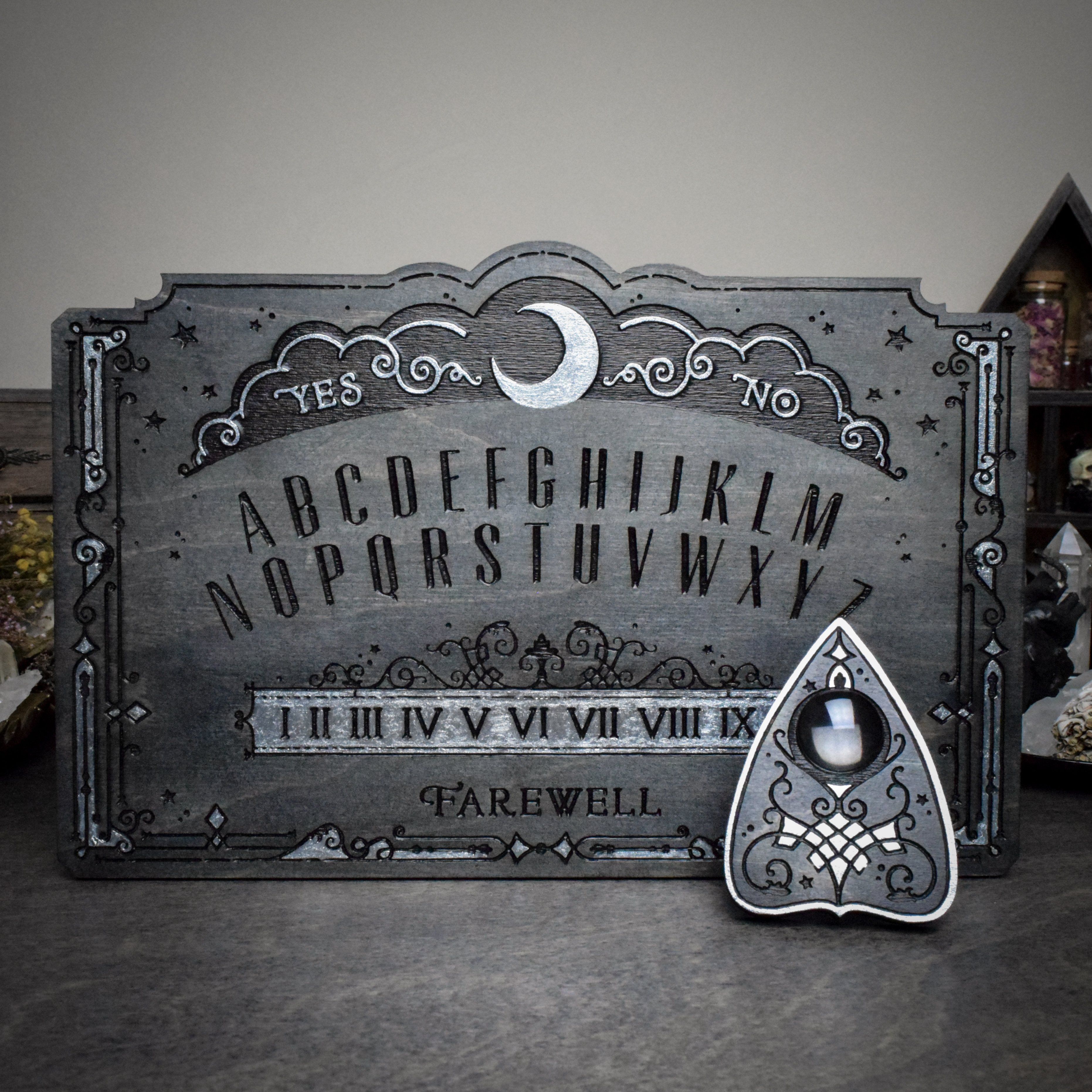 Ouija Board - Lunar Filigree Gray