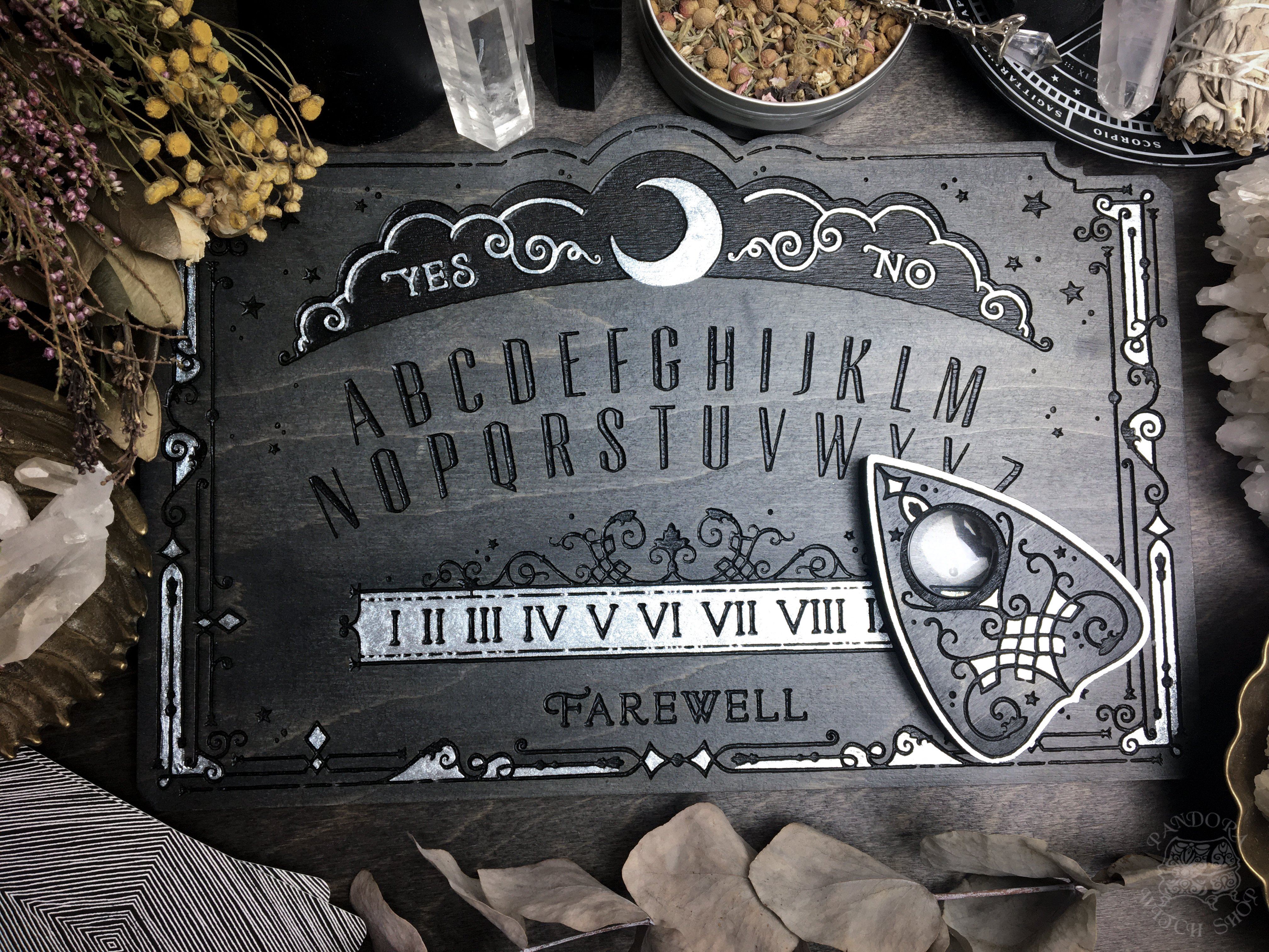 Ouija Board - Lunar Filigree Gray