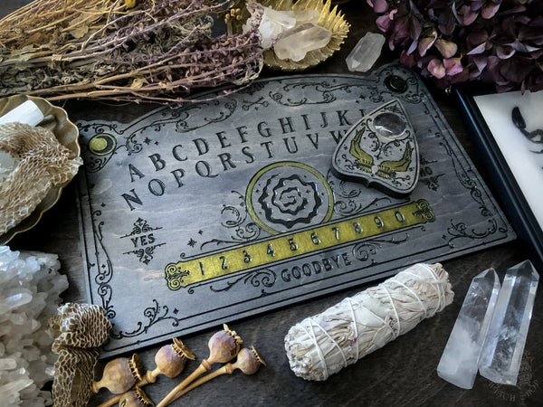 Ouija Board - Oracles Orb Gray and Malachite