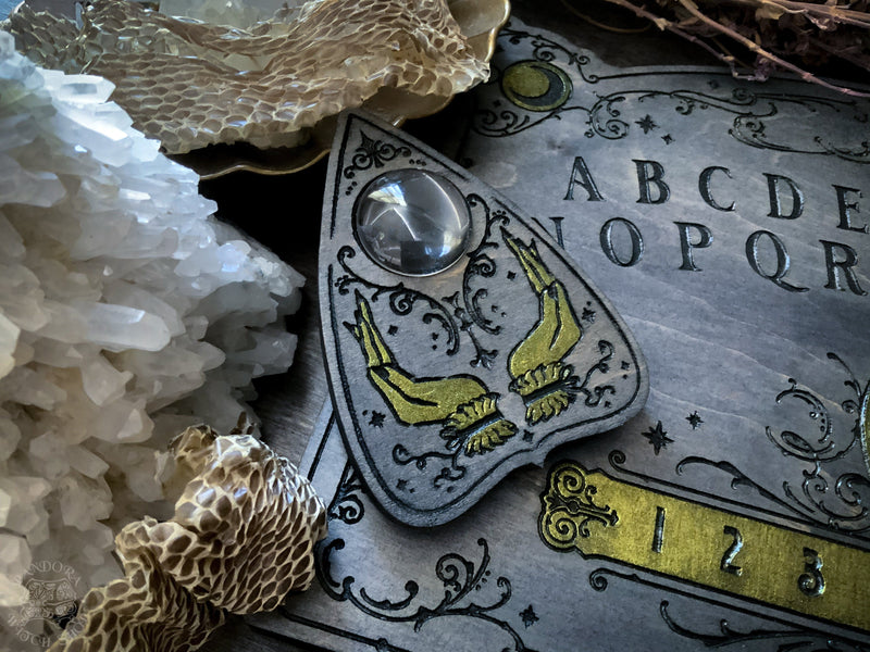 Ouija Board - Oracles Orb Gray and Malachite
