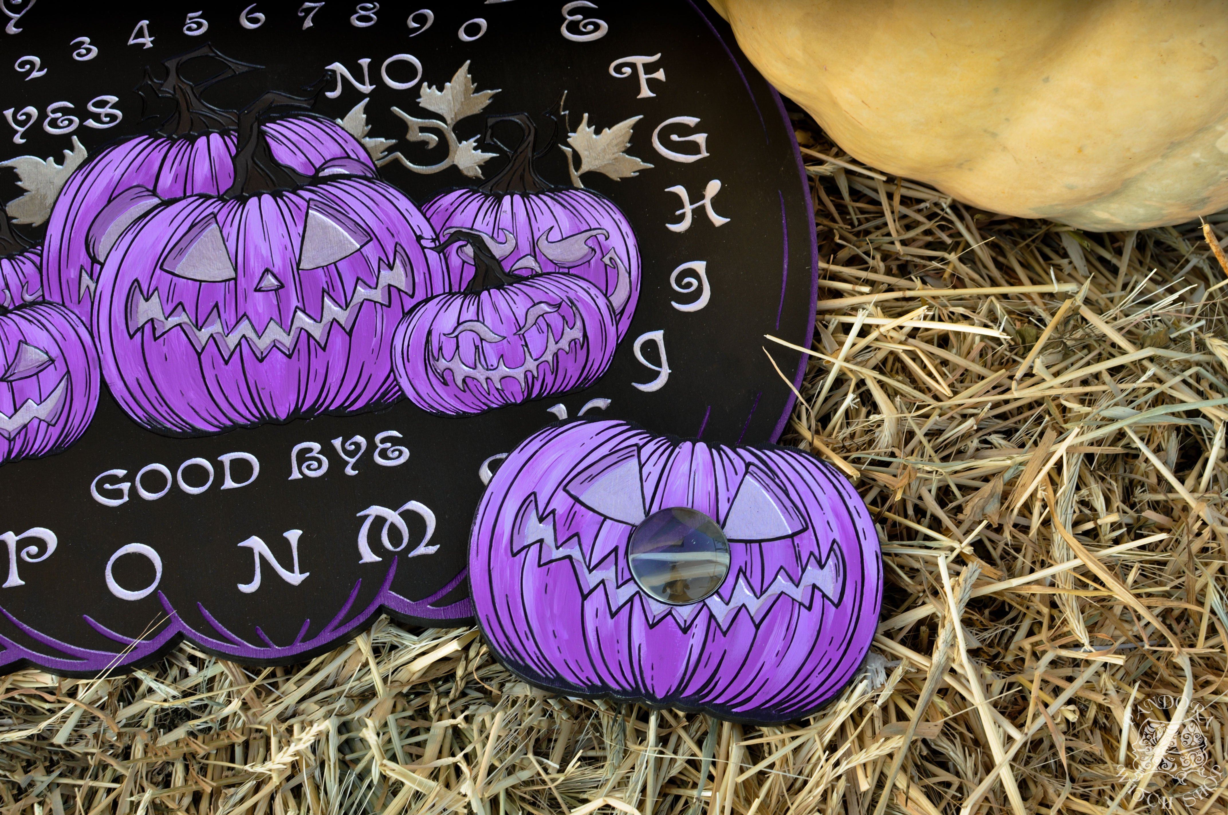 Ouija Board - Pumpkin Mood - Black