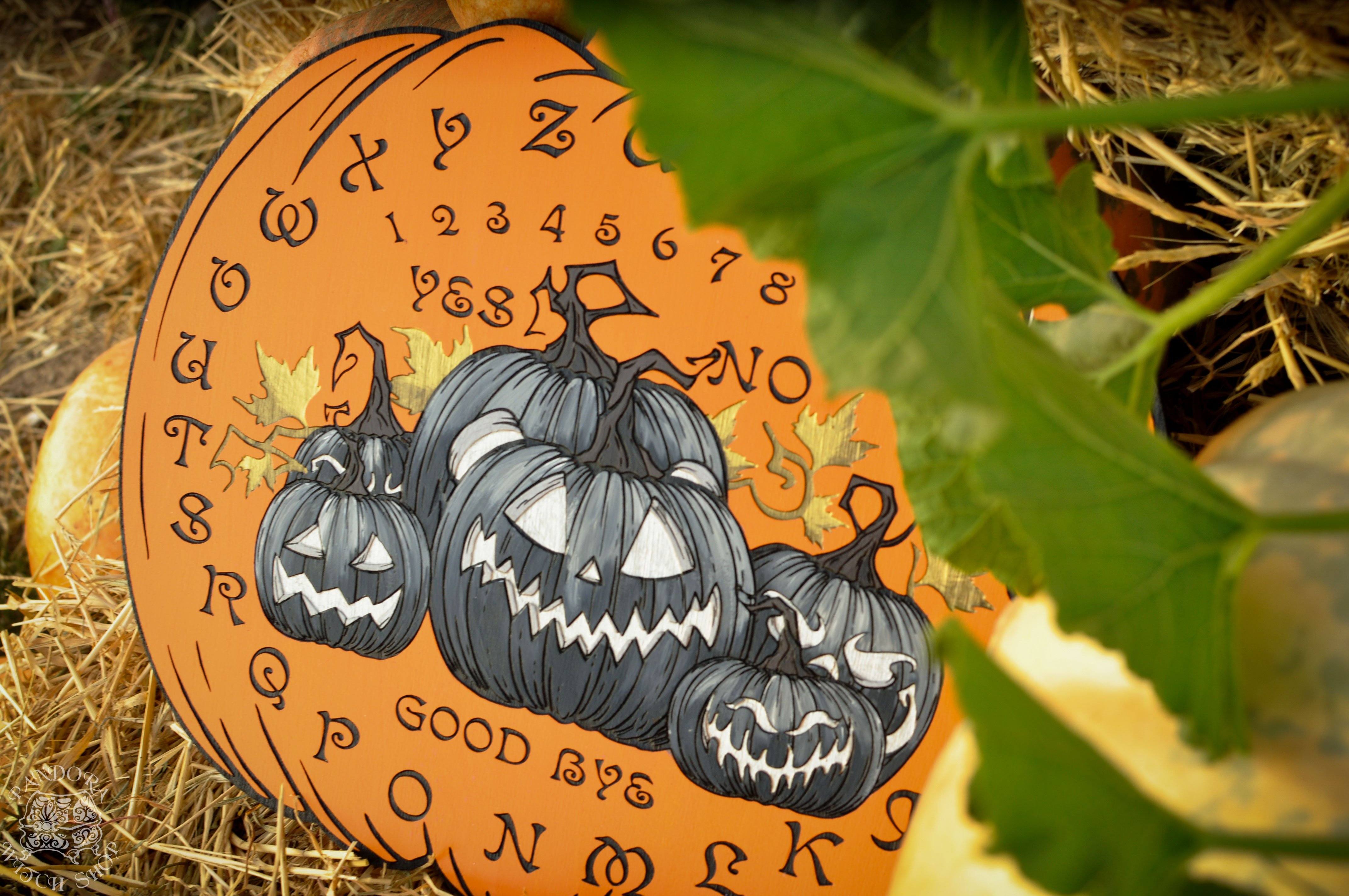 Ouija Board - Pumpkin Mood - Orange