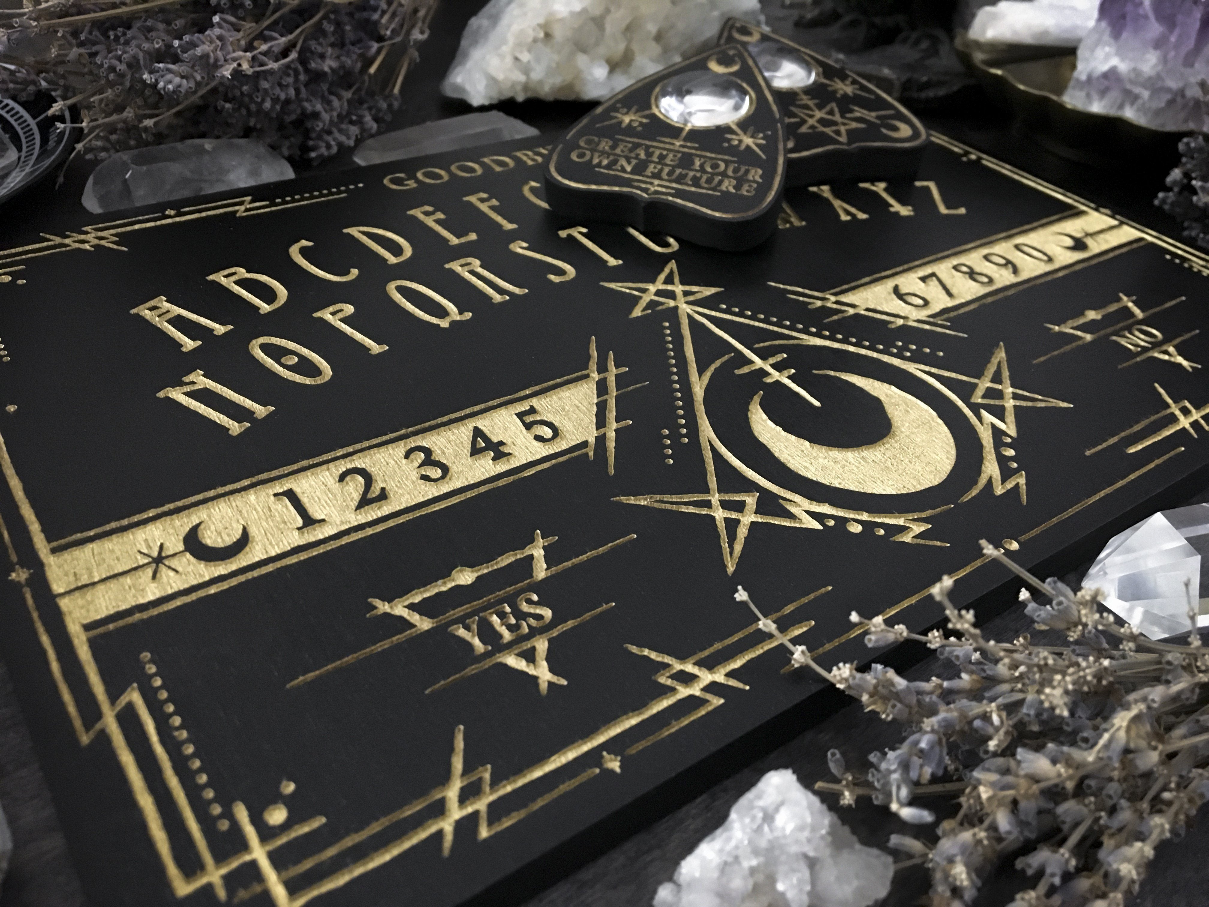 Ouija Board - Witchcraft Cult Gold