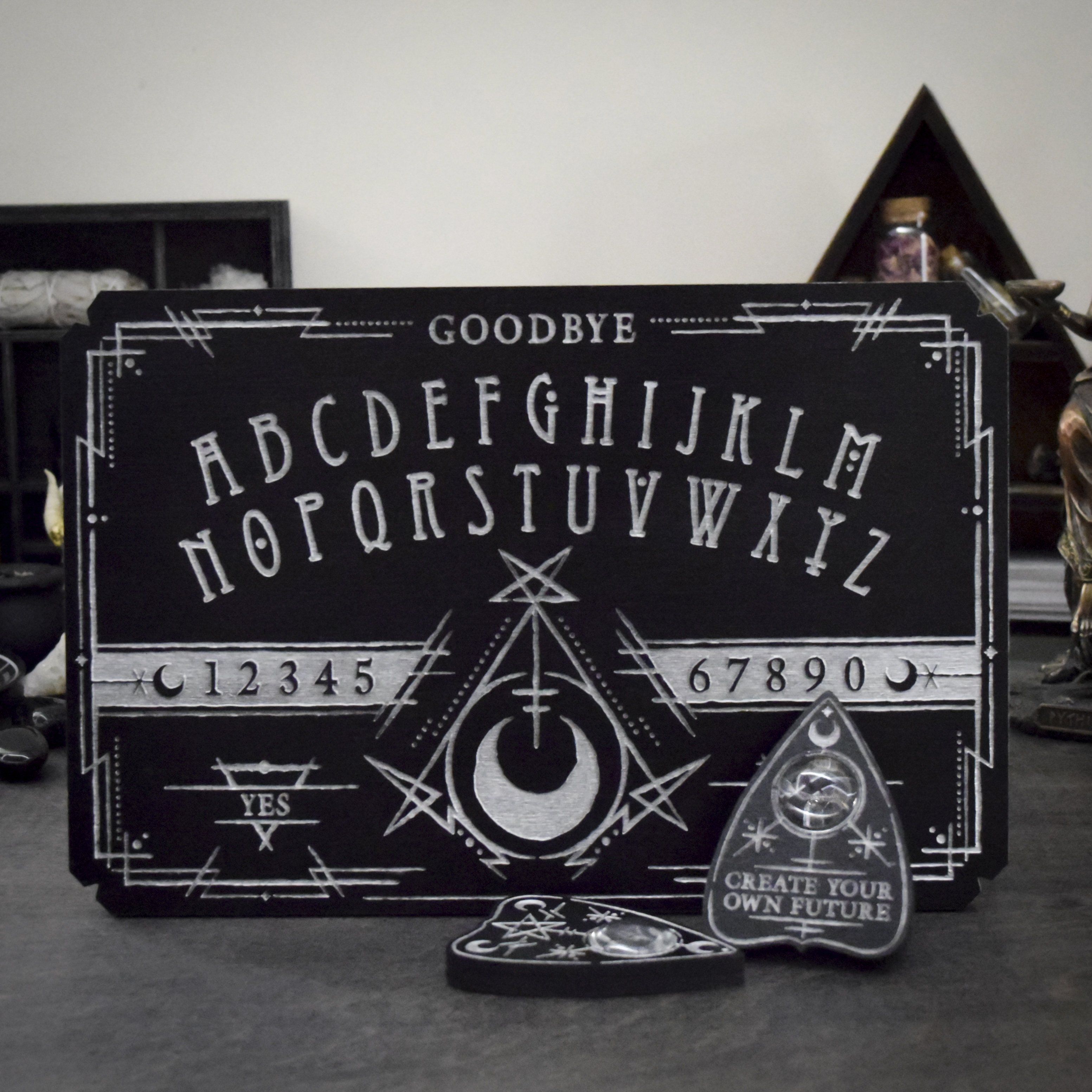 Ouija Board - Witchcraft Cult Silver